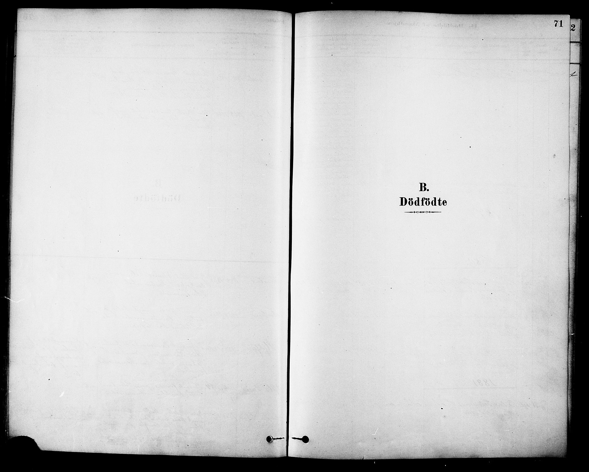 Ministerialprotokoller, klokkerbøker og fødselsregistre - Nordland, SAT/A-1459/885/L1204: Ministerialbok nr. 885A05, 1878-1892, s. 71