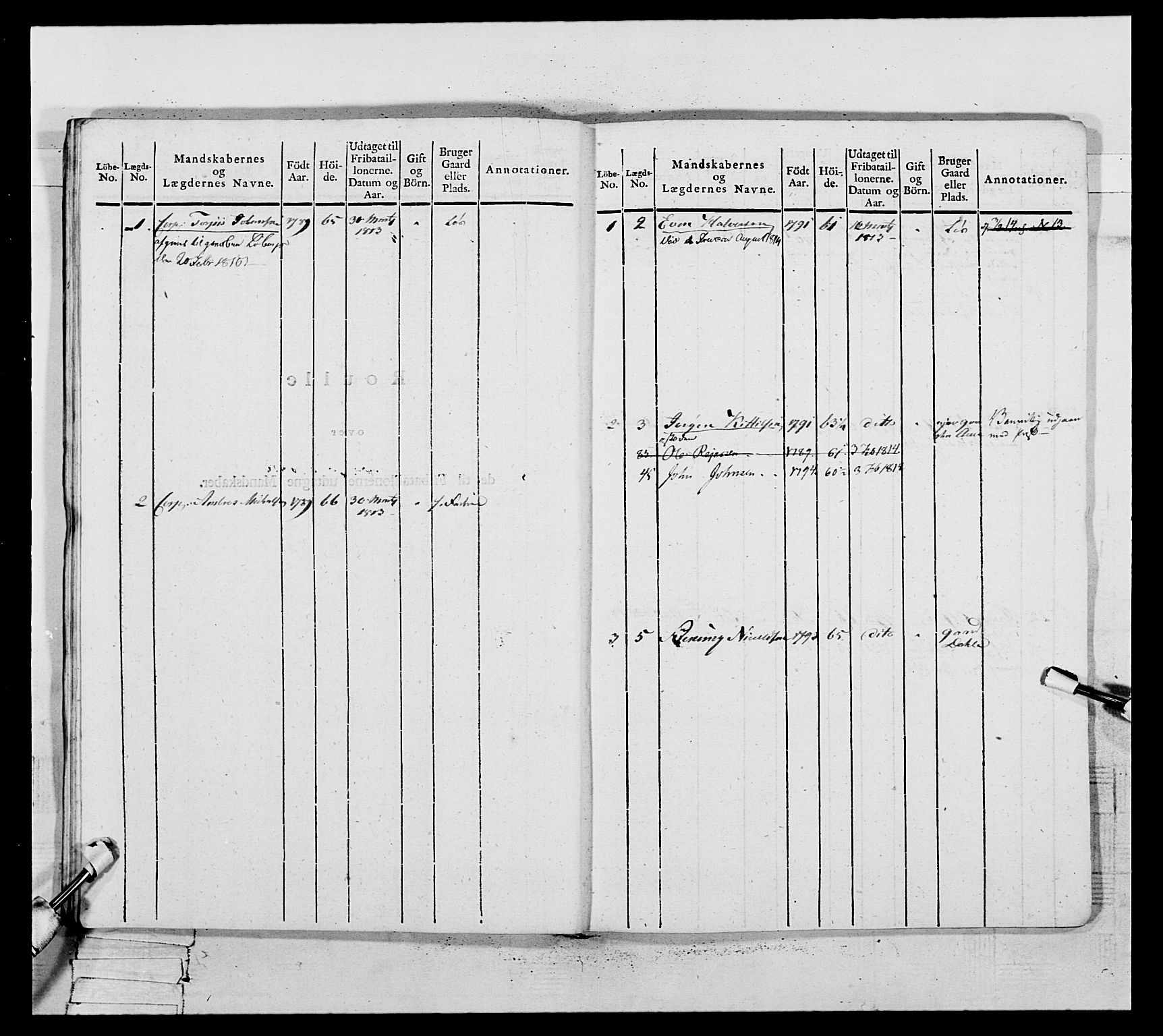 Generalitets- og kommissariatskollegiet, Det kongelige norske kommissariatskollegium, RA/EA-5420/E/Eh/L0117: Telemarkske nasjonale infanteriregiment, 1812-1814, s. 254