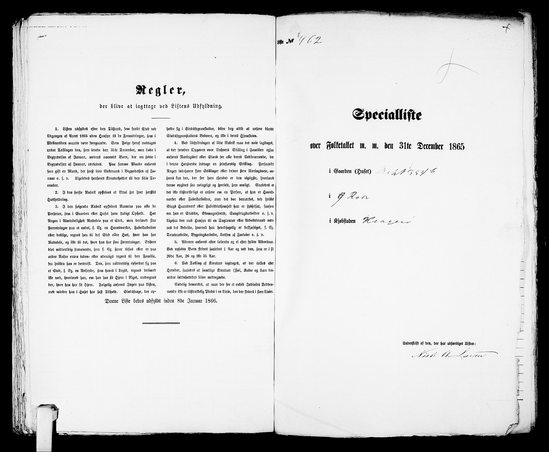 RA, Folketelling 1865 for 0801B Kragerø prestegjeld, Kragerø kjøpstad, 1865, s. 940