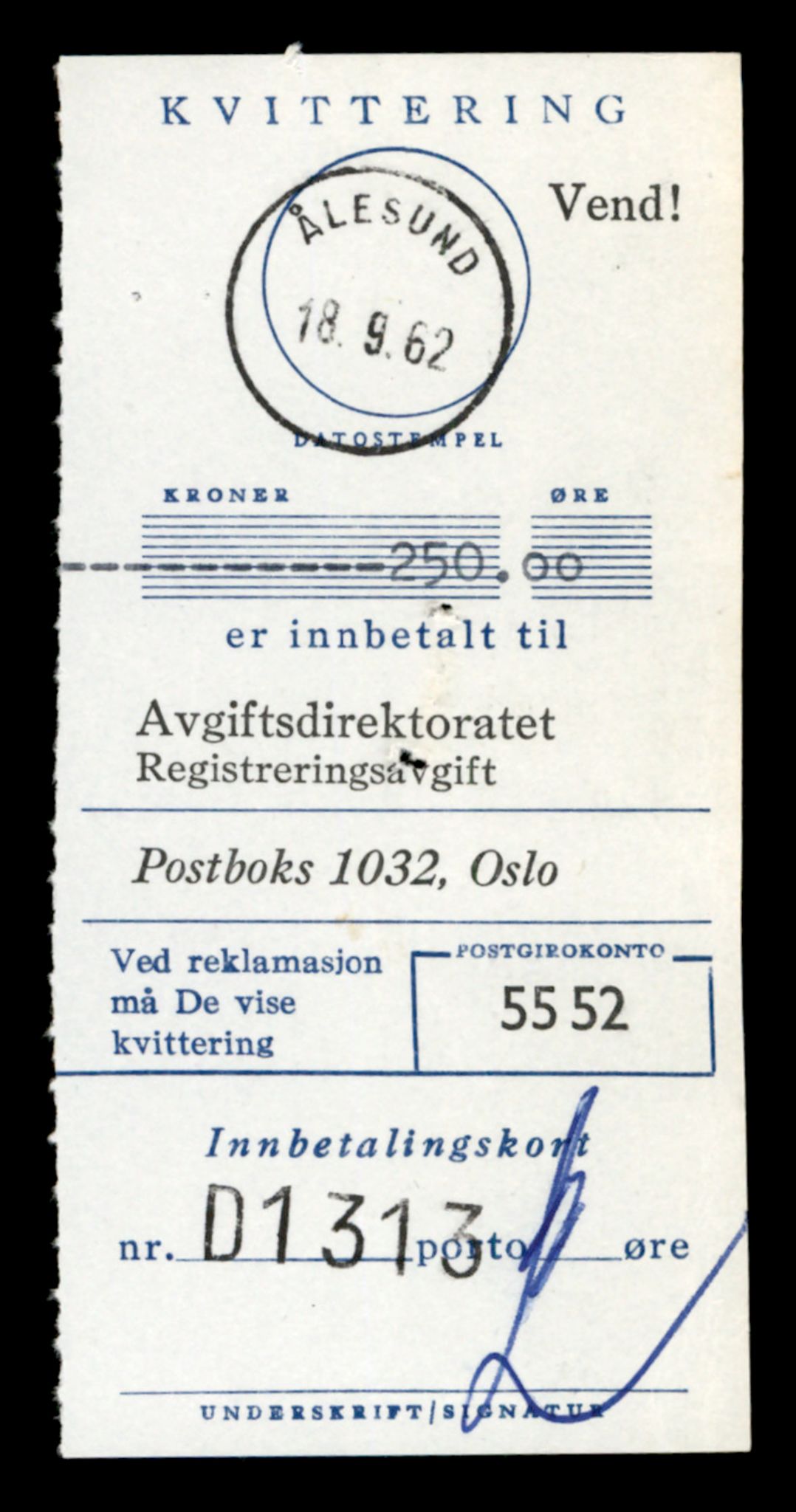 Møre og Romsdal vegkontor - Ålesund trafikkstasjon, AV/SAT-A-4099/F/Fe/L0036: Registreringskort for kjøretøy T 12831 - T 13030, 1927-1998, s. 1447