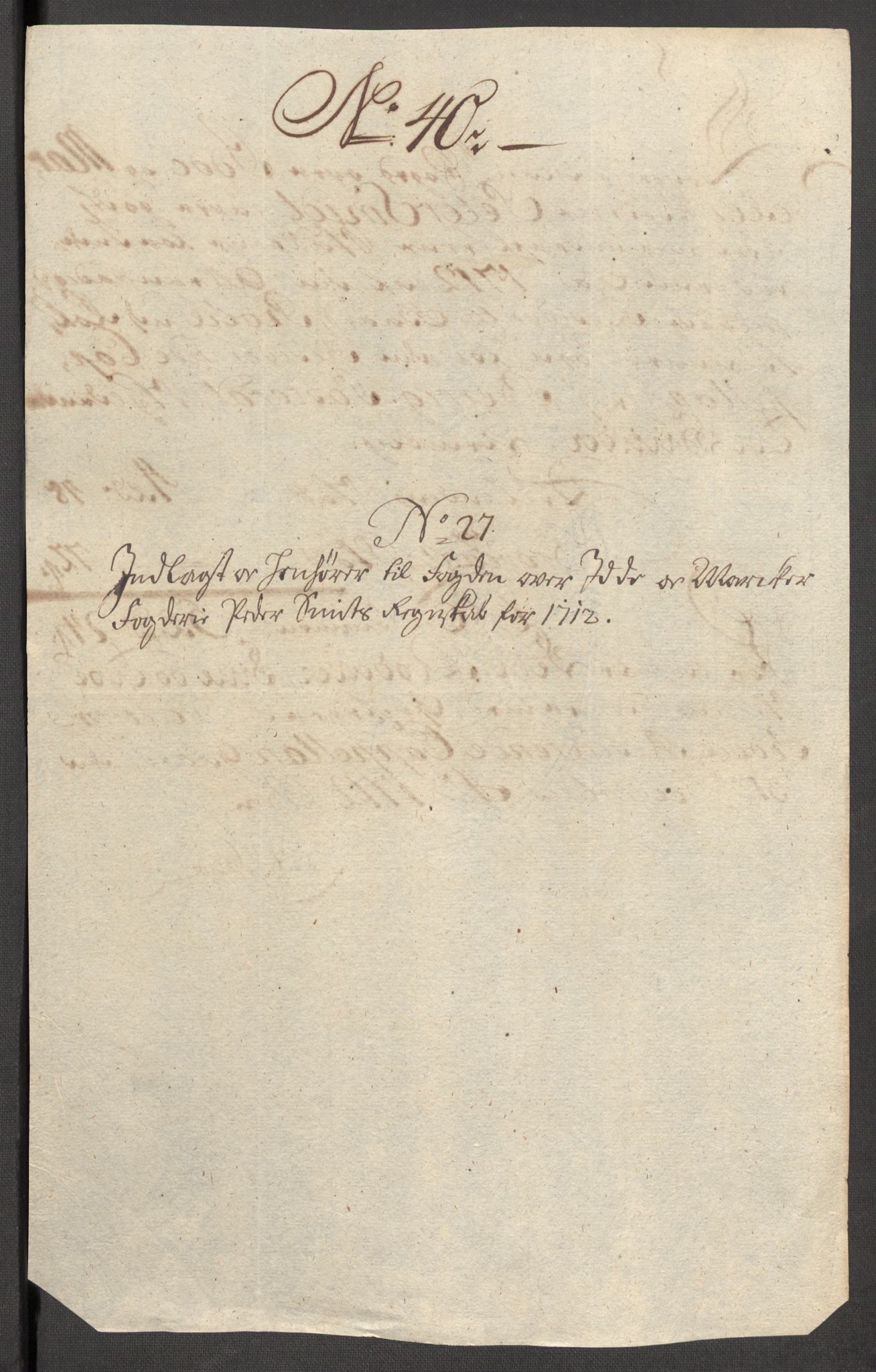 Rentekammeret inntil 1814, Reviderte regnskaper, Fogderegnskap, AV/RA-EA-4092/R01/L0021: Fogderegnskap Idd og Marker, 1712, s. 219