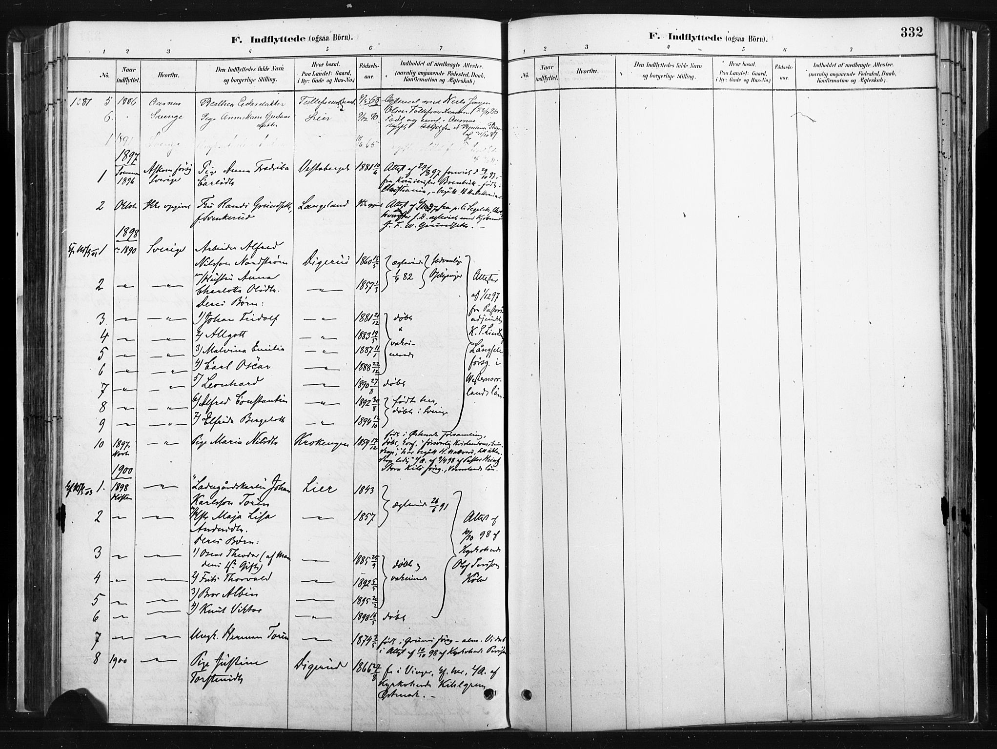 Vinger prestekontor, AV/SAH-PREST-024/H/Ha/Haa/L0014: Ministerialbok nr. 14, 1881-1900, s. 332