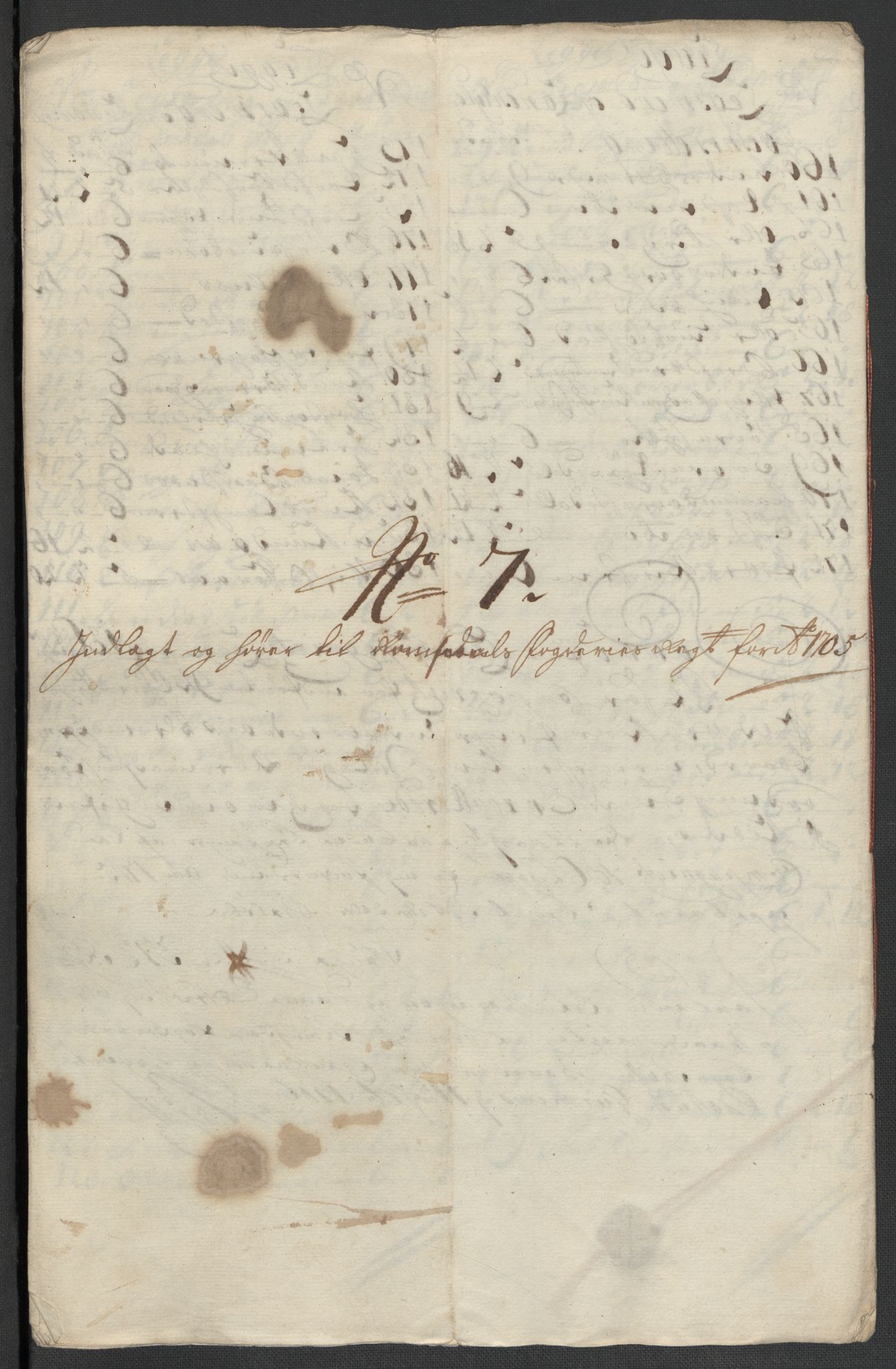 Rentekammeret inntil 1814, Reviderte regnskaper, Fogderegnskap, RA/EA-4092/R55/L3656: Fogderegnskap Romsdal, 1703-1705, s. 439