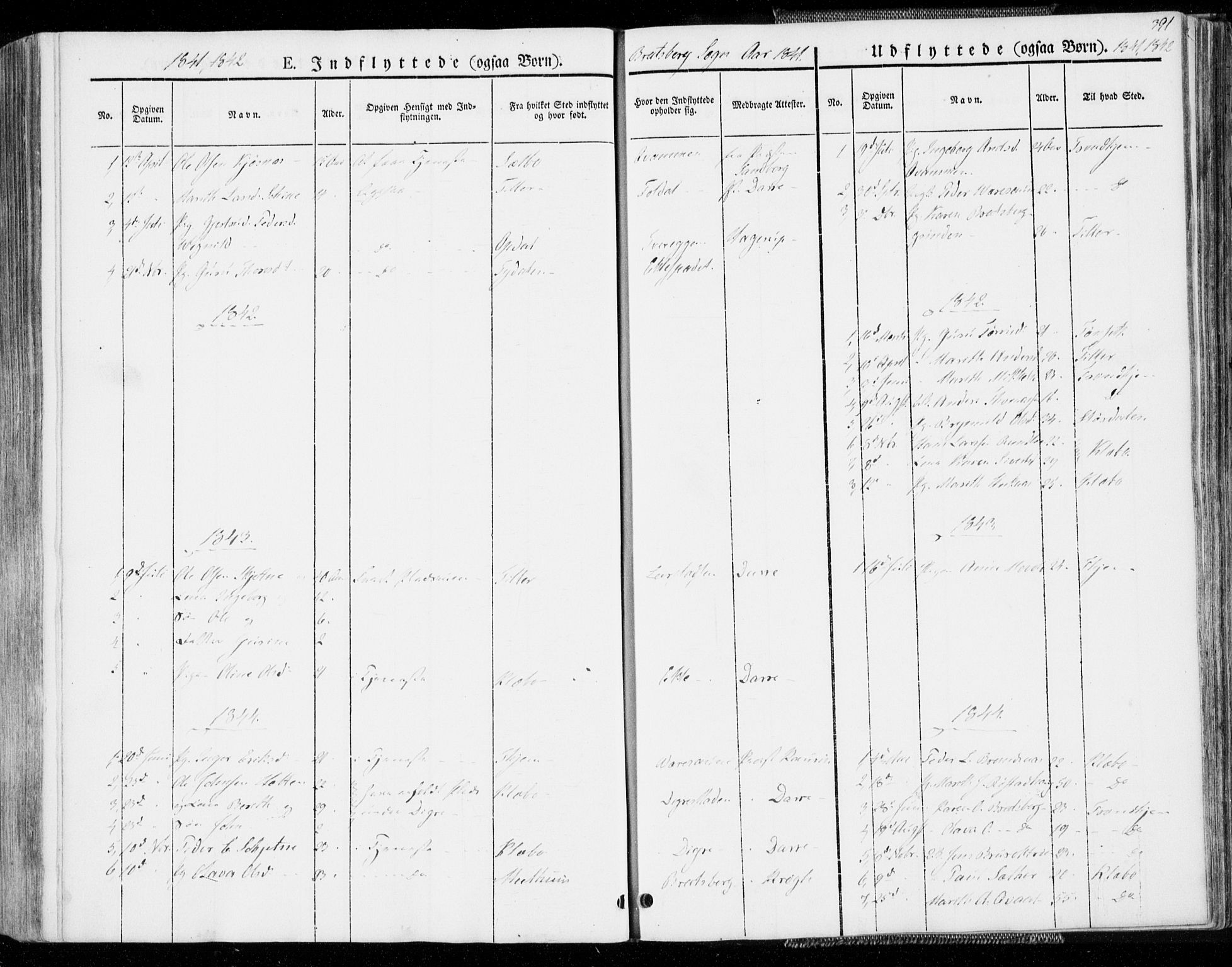 Ministerialprotokoller, klokkerbøker og fødselsregistre - Sør-Trøndelag, AV/SAT-A-1456/606/L0290: Ministerialbok nr. 606A05, 1841-1847, s. 391