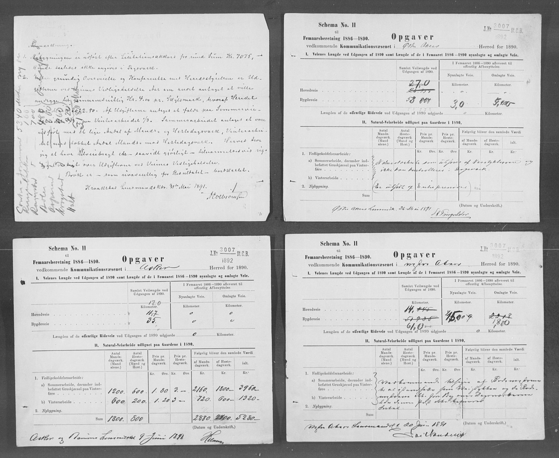 Statistisk sentralbyrå, Næringsøkonomiske emner, Generelt - Amtmennenes femårsberetninger, AV/RA-S-2233/F/Fa/L0072: --, 1886-1890, s. 11