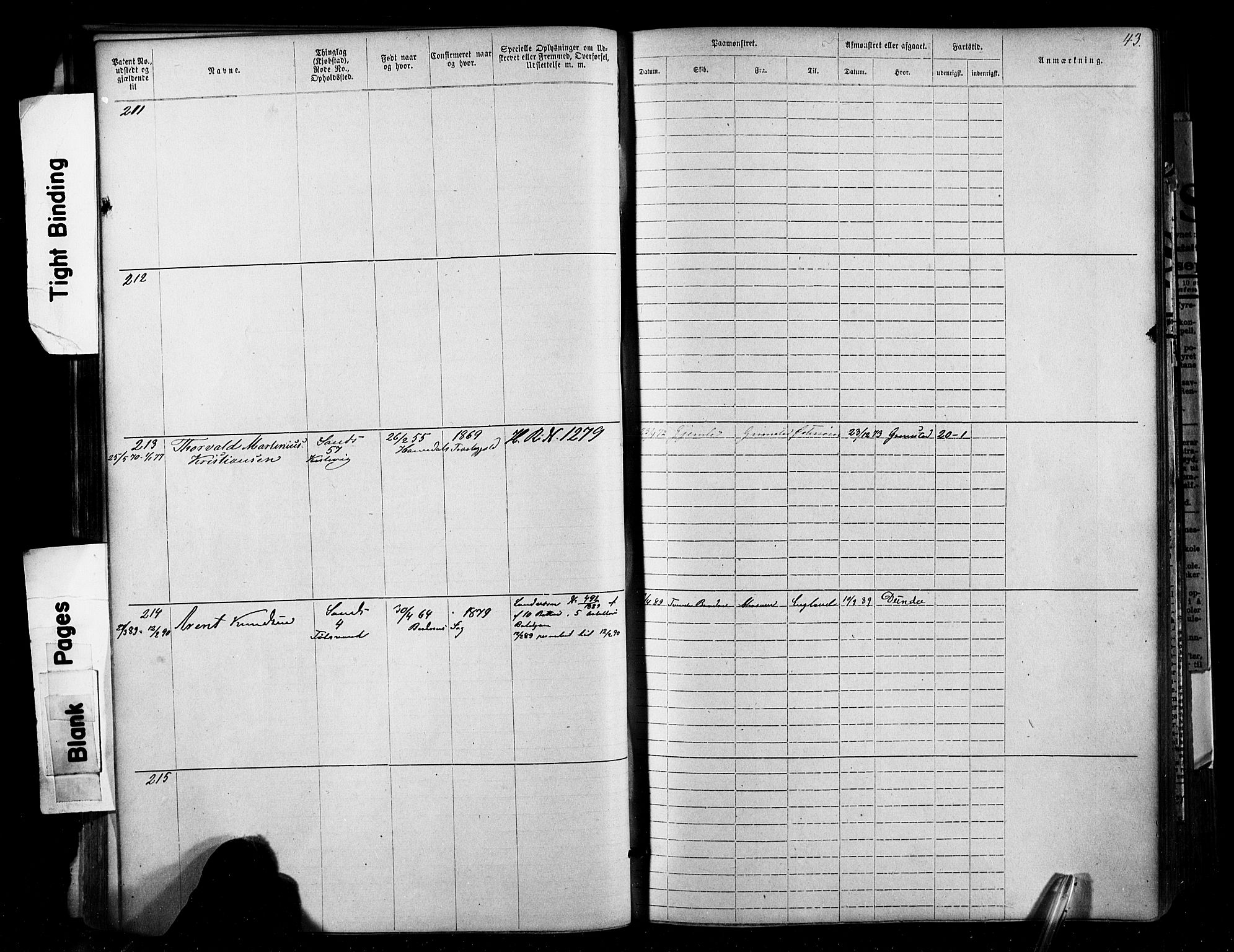 Lillesand mønstringskrets, AV/SAK-2031-0014/F/Fa/L0002: Annotasjonsrulle nr 1-1910 med register, W-8, 1868-1891, s. 57