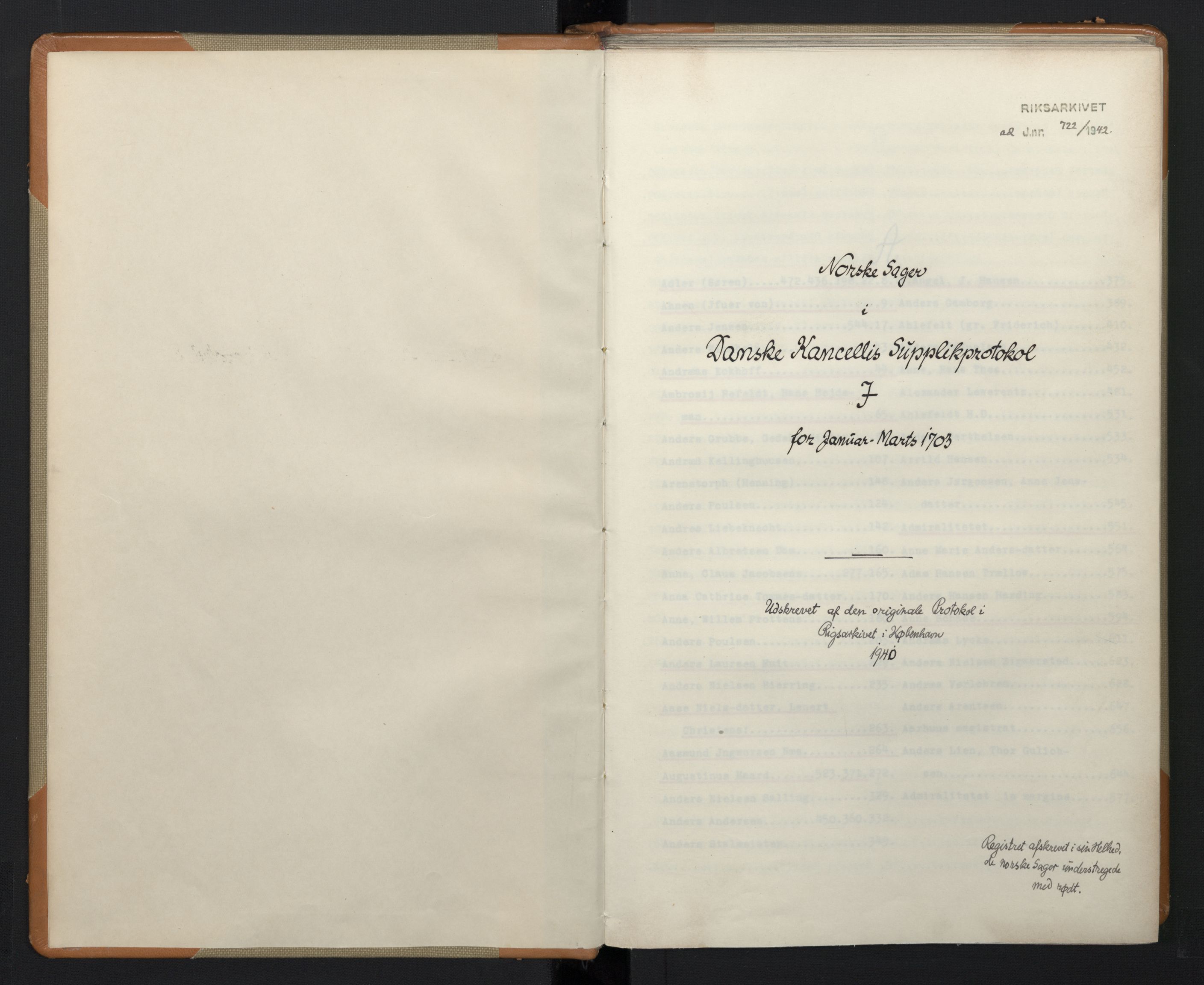 Avskriftsamlingen, AV/RA-EA-4022/F/Fa/L0071: Supplikker, 1703, s. 3
