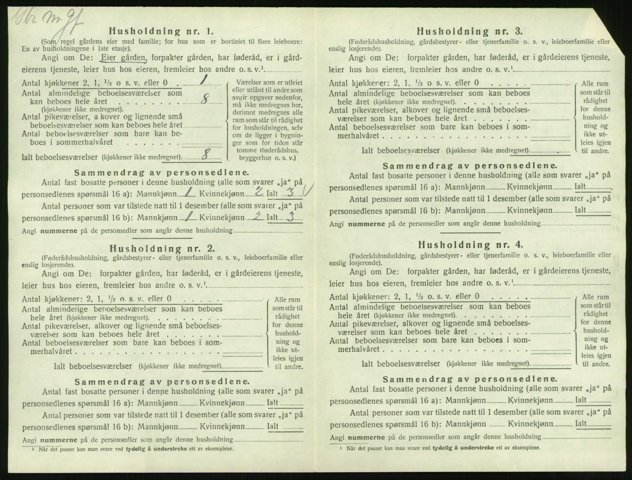 SAT, Folketelling 1920 for 1558 Øre herred, 1920, s. 166