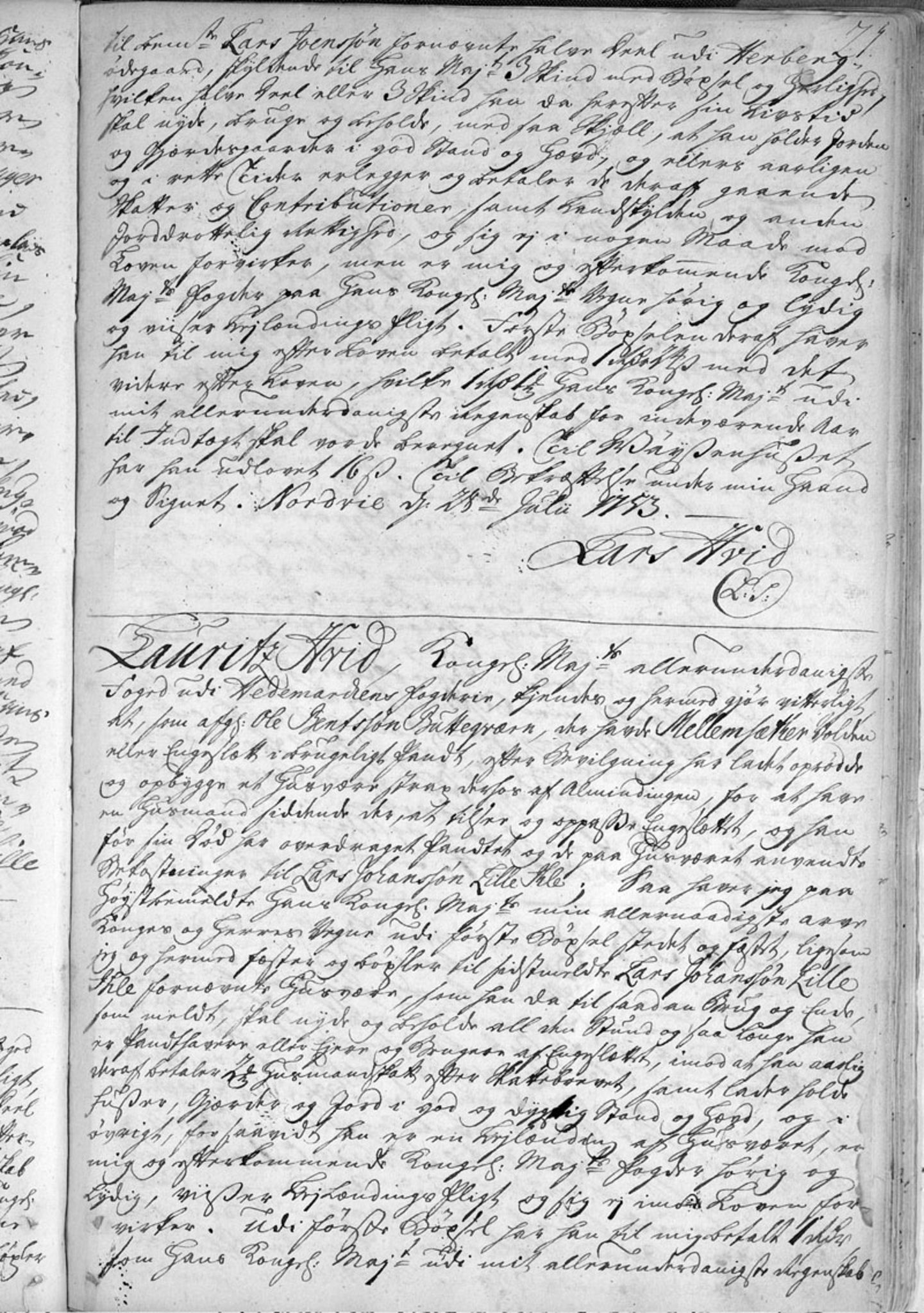 Hedemarken fogderi, AV/SAH-FOGDH-001/F/Fb/Fba/L0001: Bygselprotokoll, 1711-1797, s. 21a