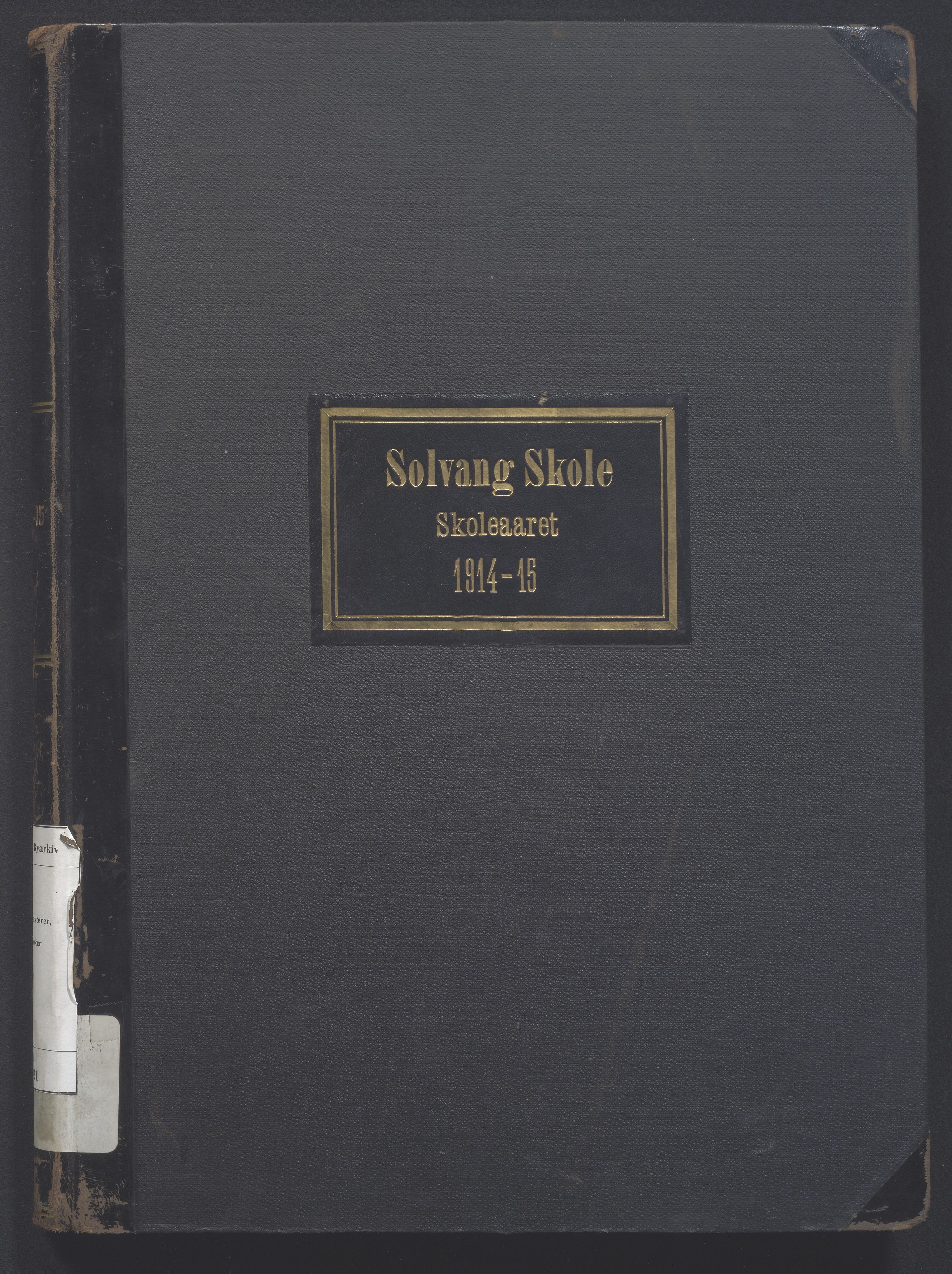 Stavanger kommune. Solvang skole, BYST/A-0076/G/Ga/L0021: Dagbok , 1914-1915