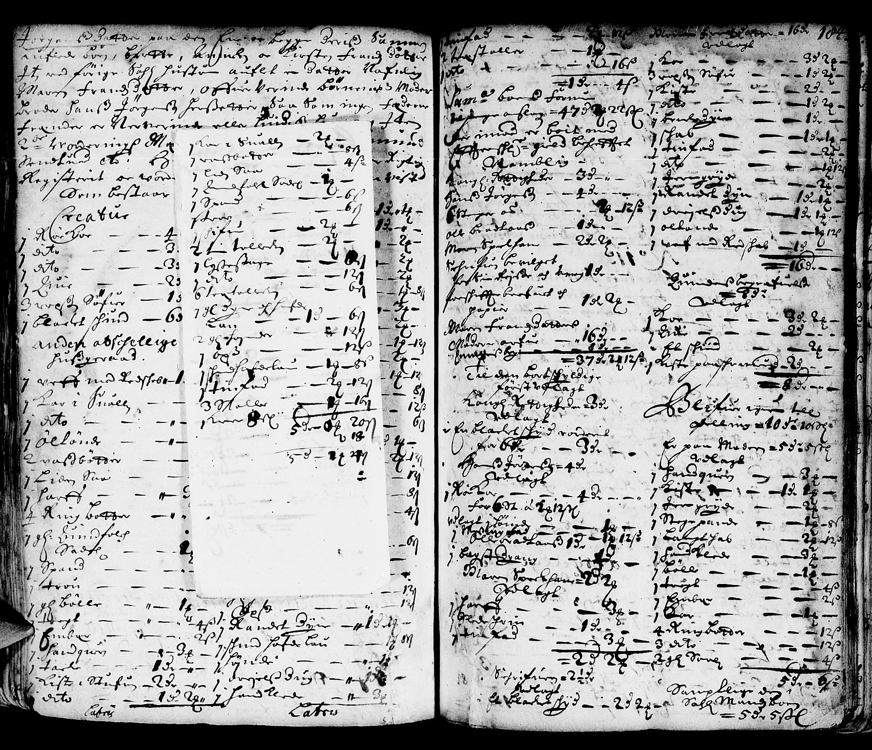Heggen og Frøland sorenskriveri I, AV/SAO-A-11556/H/Hb/L0003: Skifteprotokoll, 1683-1705, s. 183b-184a