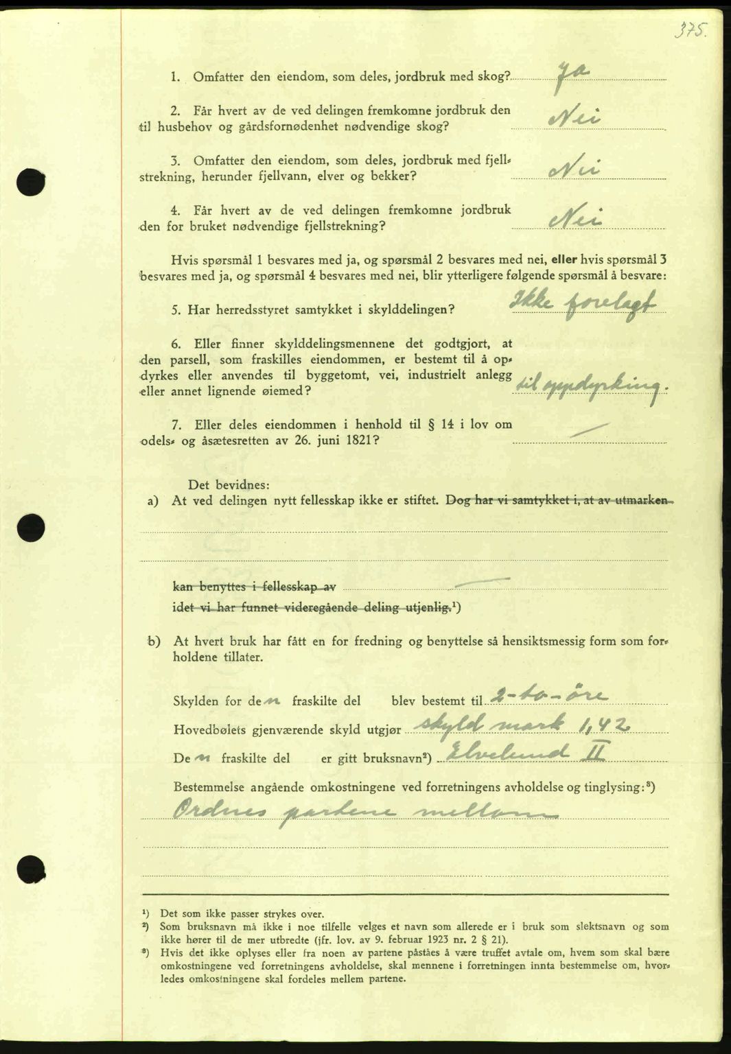 Nordmøre sorenskriveri, AV/SAT-A-4132/1/2/2Ca: Pantebok nr. A100a, 1945-1945, Dagboknr: 1524/1945