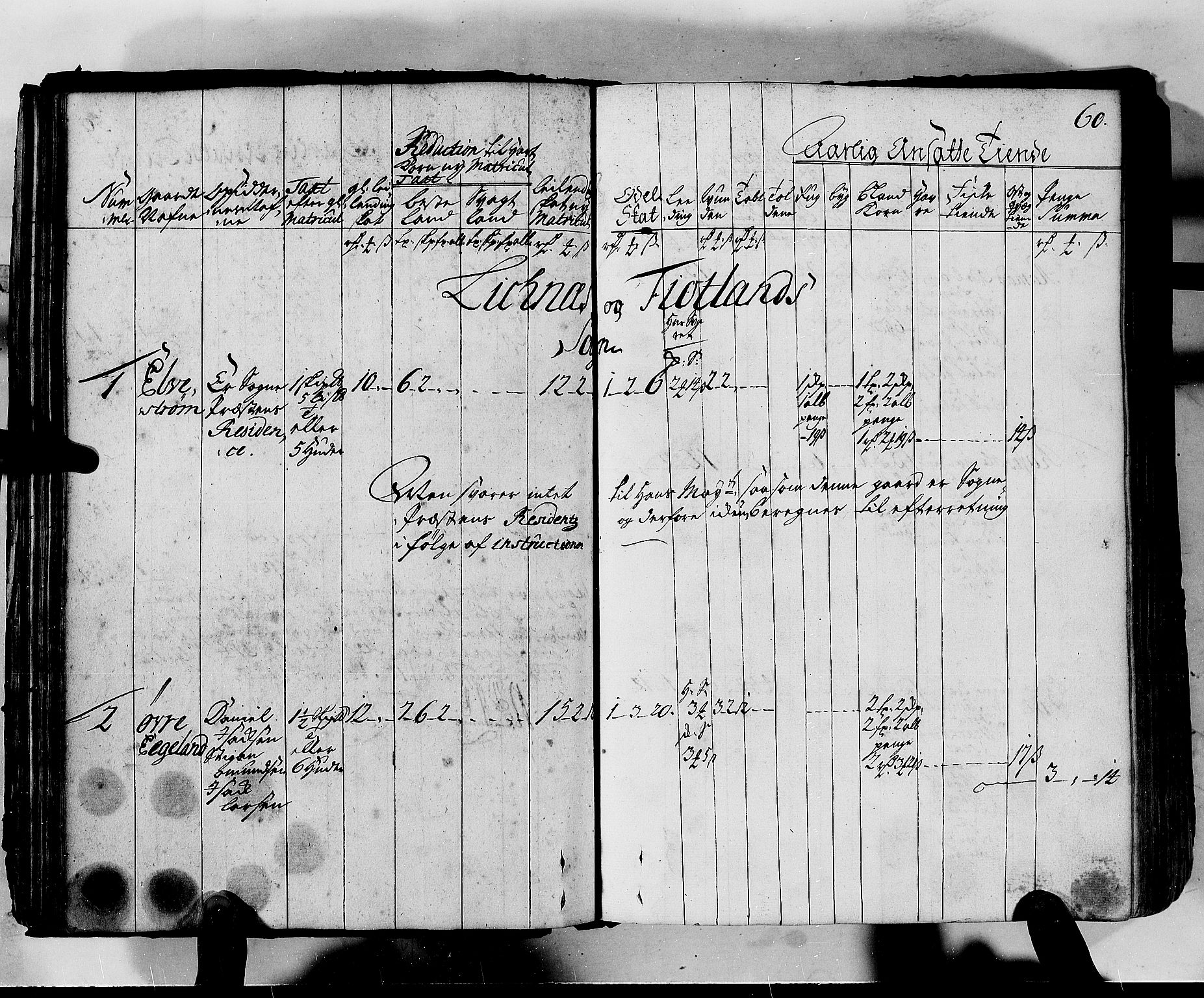 Rentekammeret inntil 1814, Realistisk ordnet avdeling, AV/RA-EA-4070/N/Nb/Nbf/L0130: Lista matrikkelprotokoll, 1723, s. 59