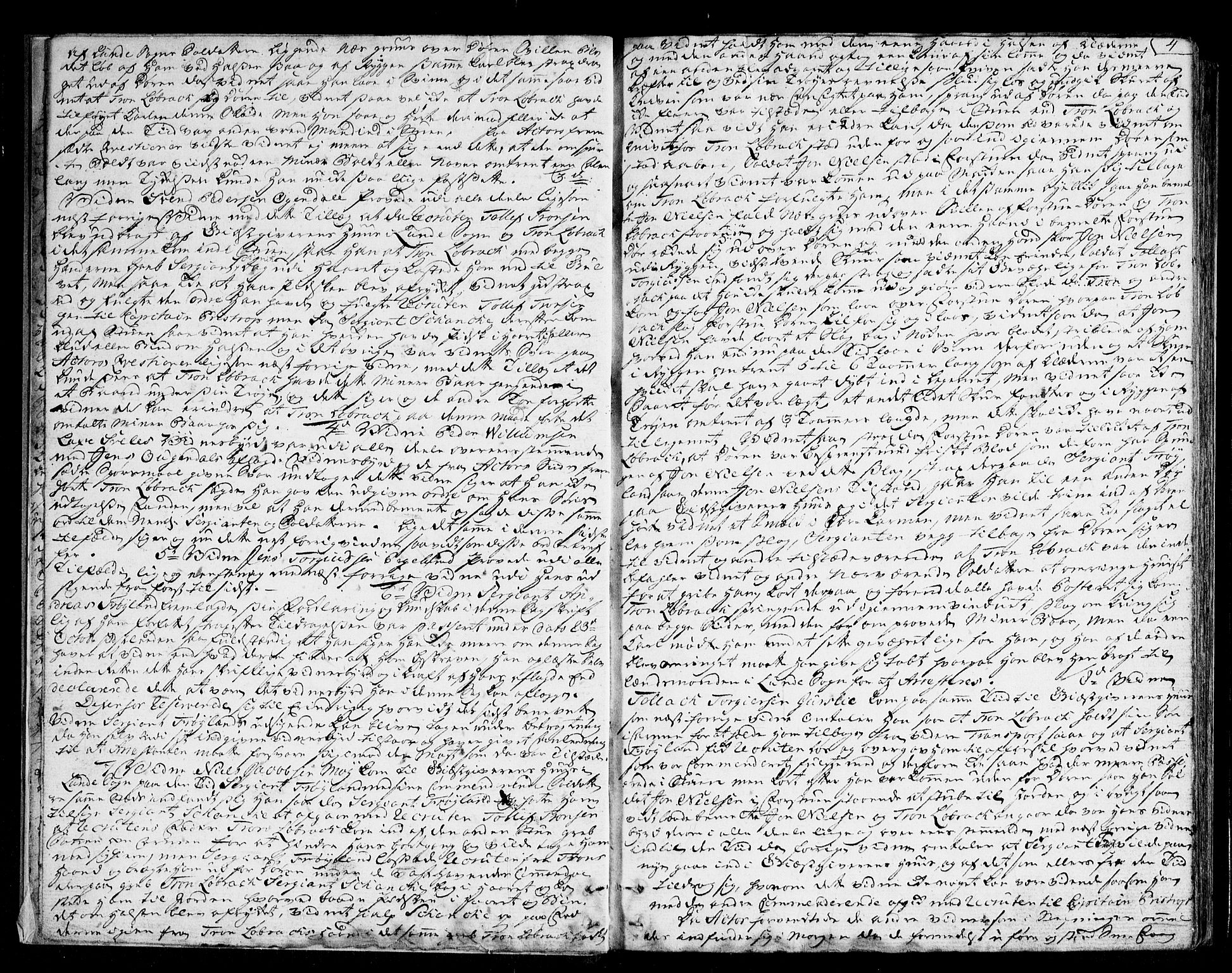 Jæren og Dalane sorenskriveri, SAST/A-100306/3/30/30BA/L0089a: TINGBOK, 1770-1774, s. 3b-4a