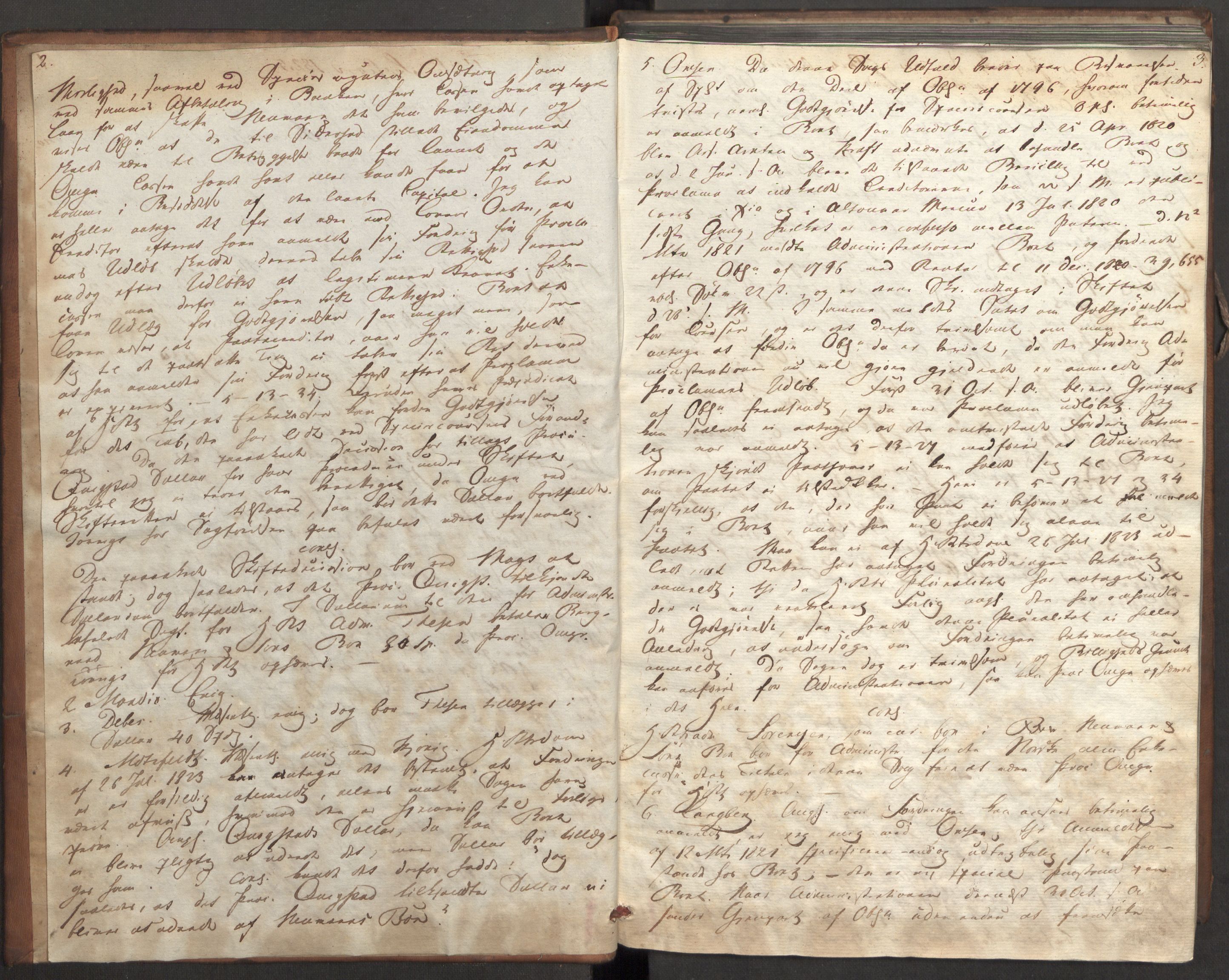 Høyesterett, AV/RA-S-1002/E/Eb/Ebb/L0012/0002: Voteringsprotokoller / Voteringsprotokoll, 1825, s. 2-3