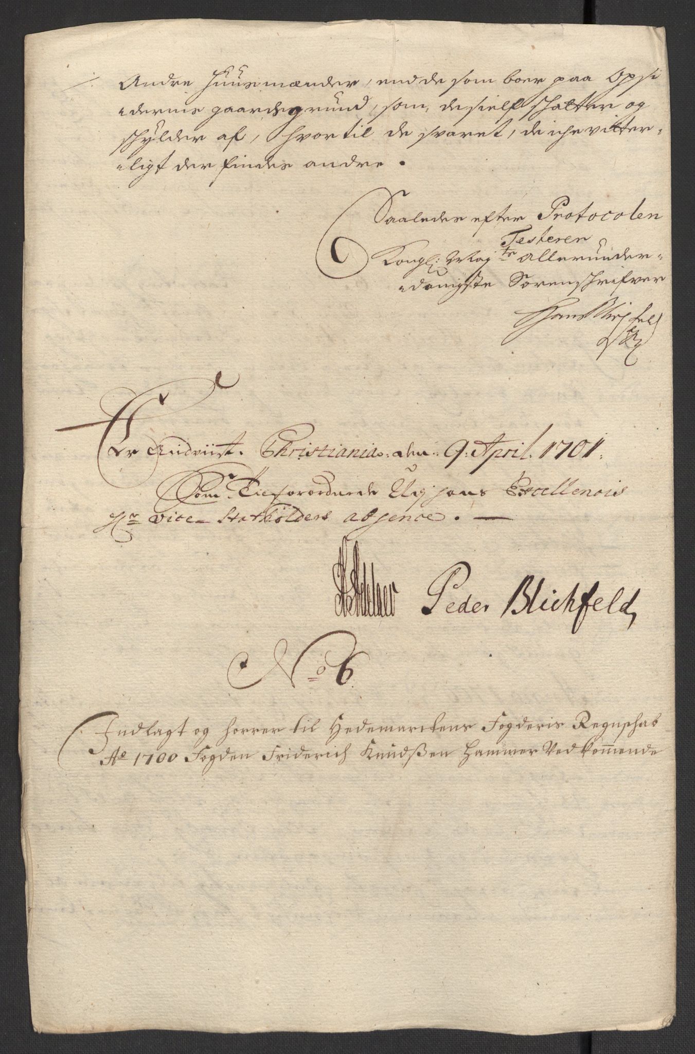 Rentekammeret inntil 1814, Reviderte regnskaper, Fogderegnskap, RA/EA-4092/R16/L1039: Fogderegnskap Hedmark, 1700, s. 77
