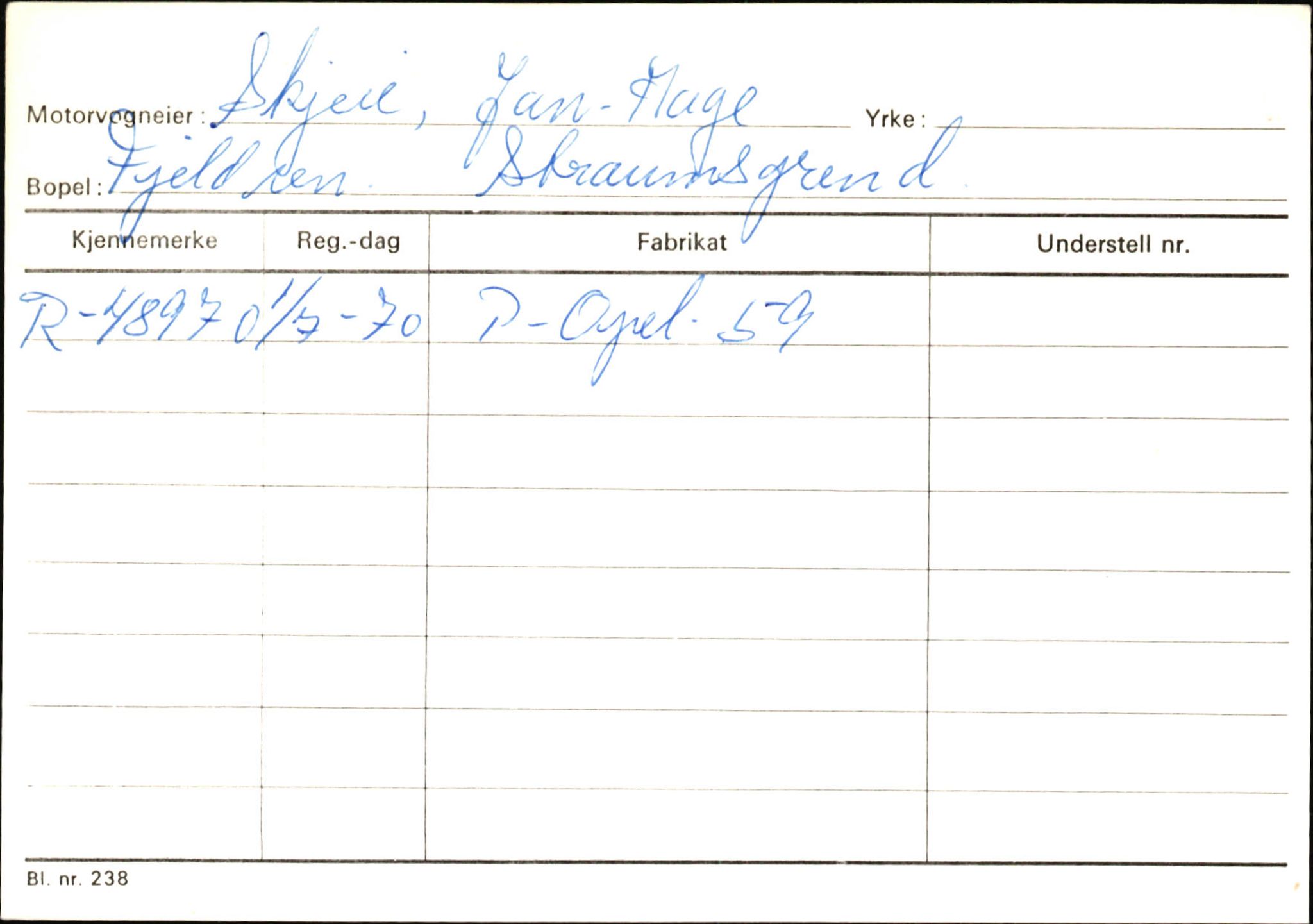 Statens vegvesen, Hordaland vegkontor, AV/SAB-A-5201/2/Ha/L0049: R-eierkort S, 1920-1971, s. 6