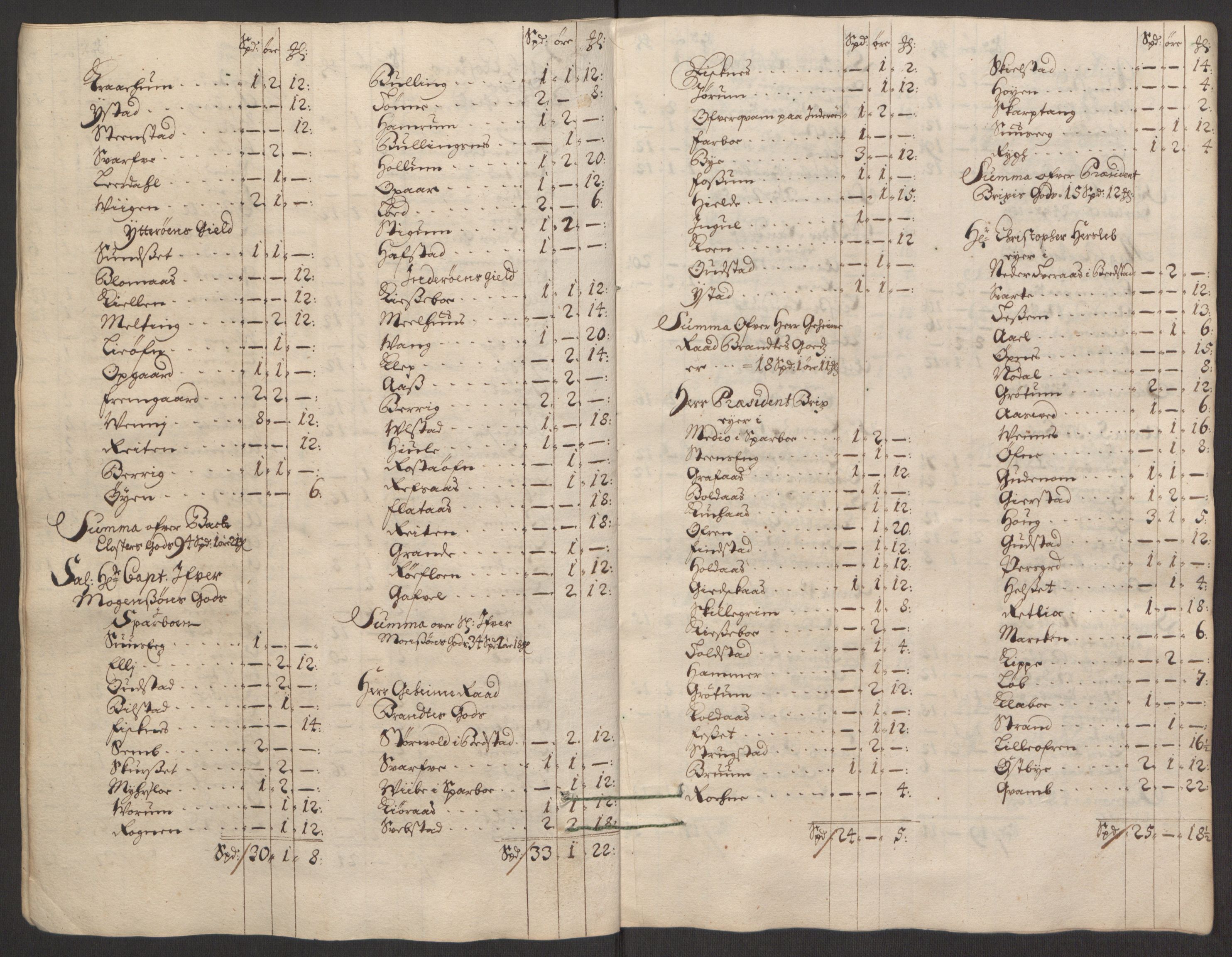 Rentekammeret inntil 1814, Reviderte regnskaper, Fogderegnskap, RA/EA-4092/R63/L4309: Fogderegnskap Inderøy, 1695-1697, s. 410