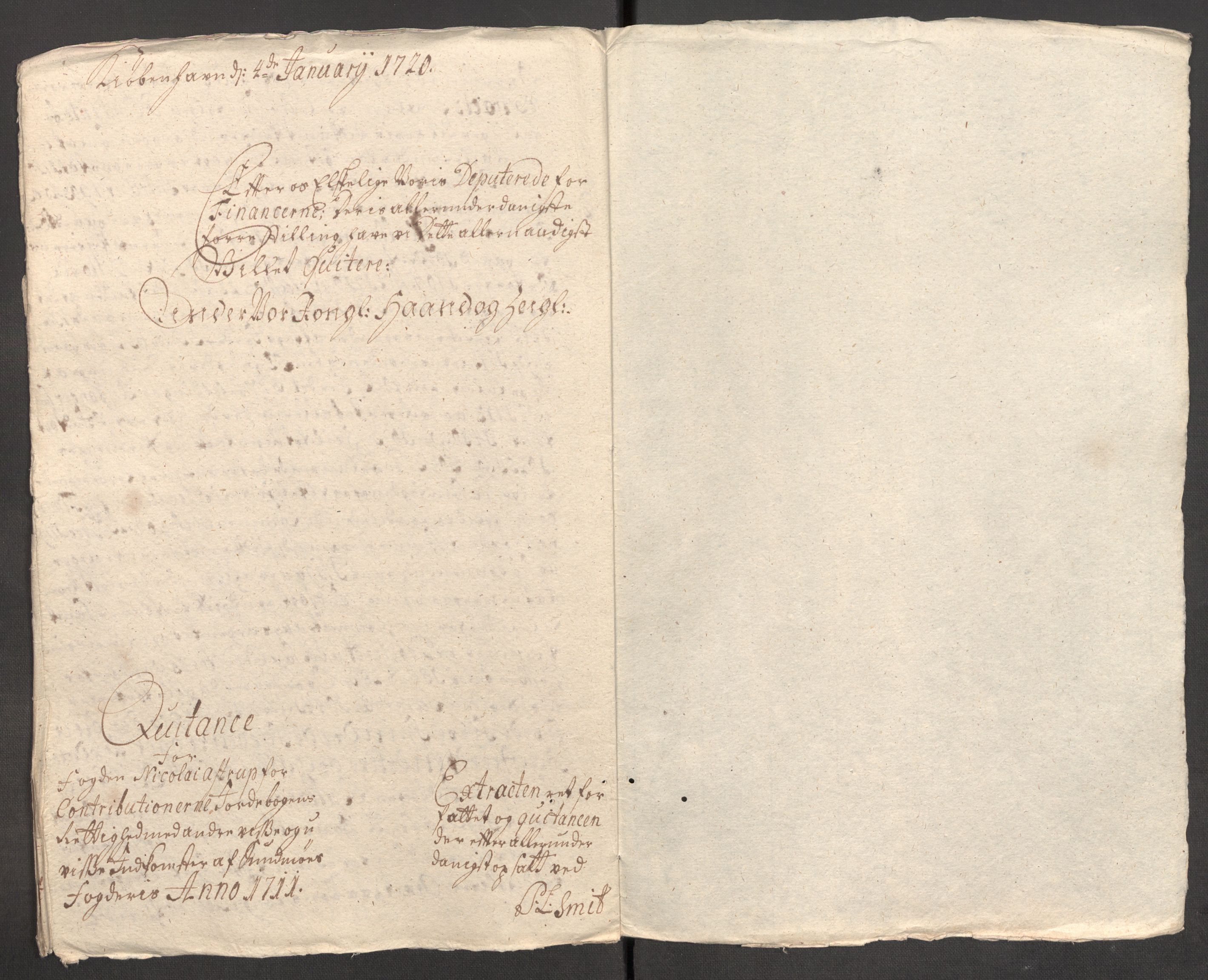 Rentekammeret inntil 1814, Reviderte regnskaper, Fogderegnskap, AV/RA-EA-4092/R54/L3564: Fogderegnskap Sunnmøre, 1711, s. 29