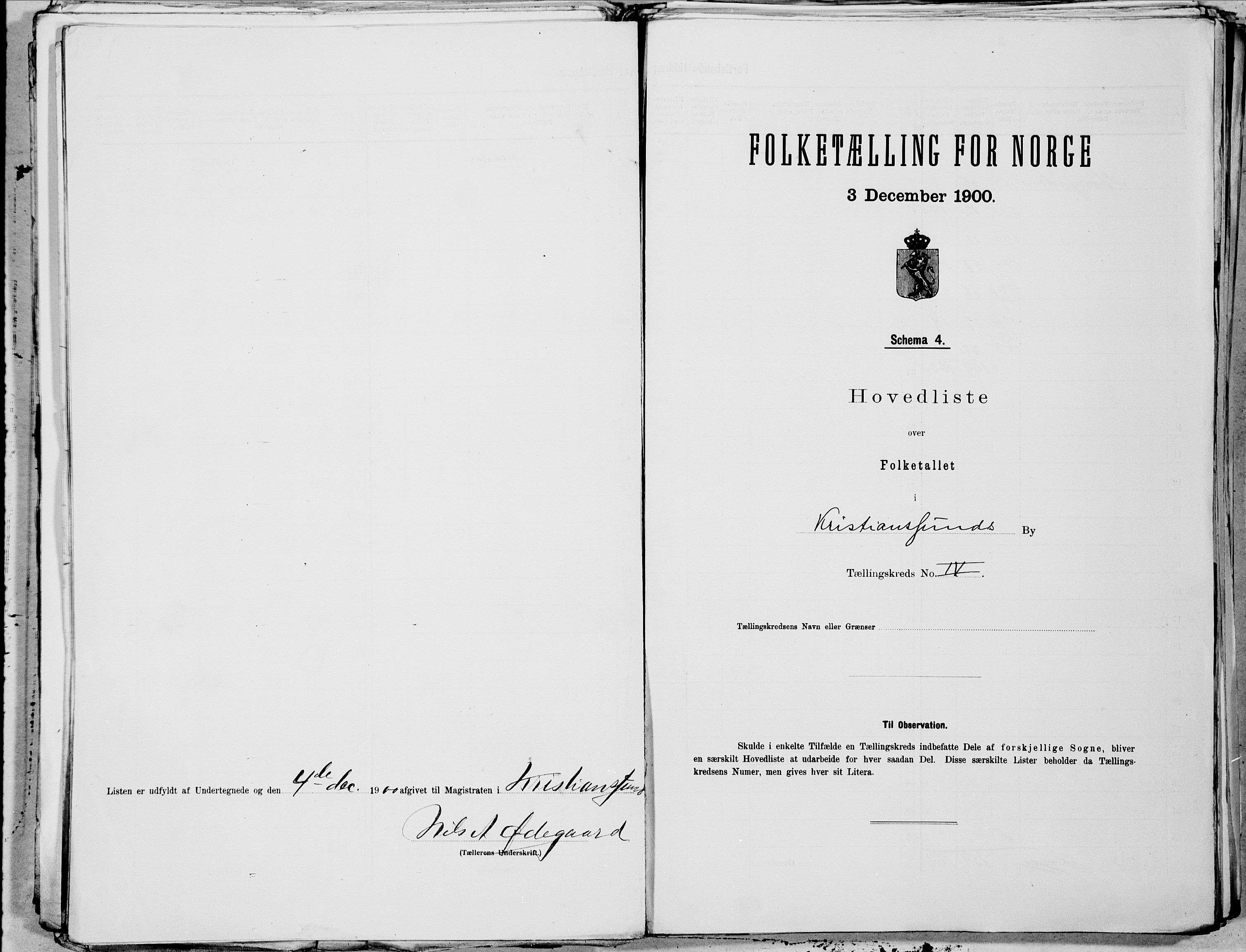 SAT, Folketelling 1900 for 1503 Kristiansund kjøpstad, 1900, s. 8