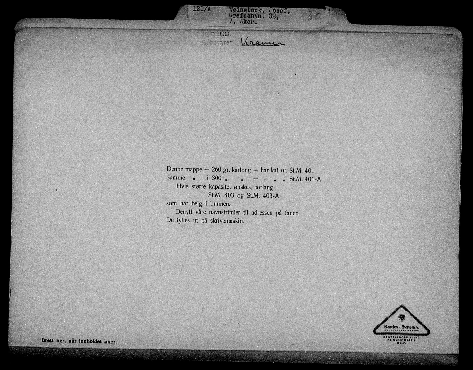 Justisdepartementet, Tilbakeføringskontoret for inndratte formuer, RA/S-1564/H/Hc/Hcc/L0985: --, 1945-1947, s. 442