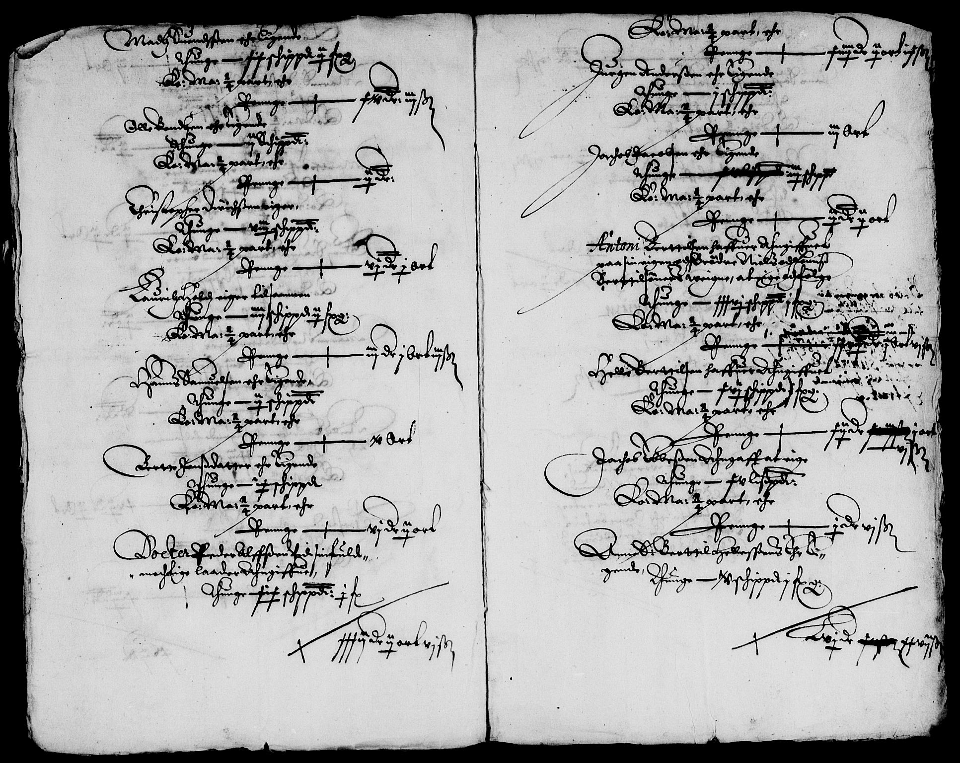 Rentekammeret inntil 1814, Reviderte regnskaper, Lensregnskaper, AV/RA-EA-5023/R/Rb/Rba/L0166: Akershus len, 1642