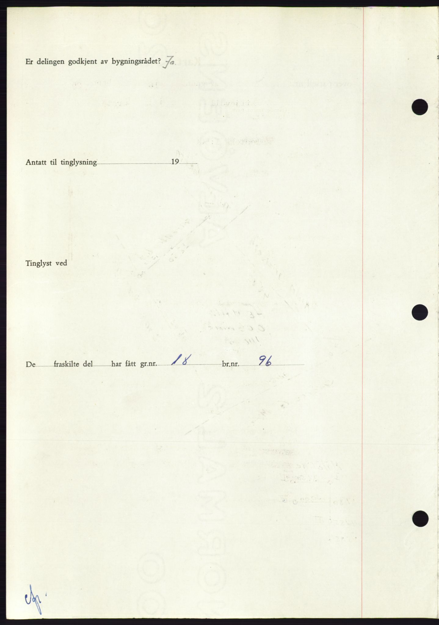 Søre Sunnmøre sorenskriveri, AV/SAT-A-4122/1/2/2C/L0094: Pantebok nr. 20A, 1953-1953, Dagboknr: 614/1953