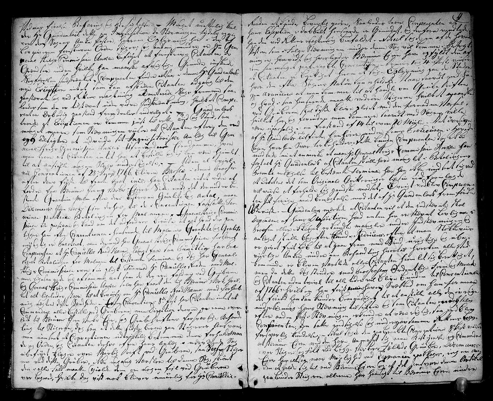 Sønnafjelske bergamt , AV/SAKO-EA-5262/G/Gc/L0003: Reiseprotokoll, 1794-1811, s. 4