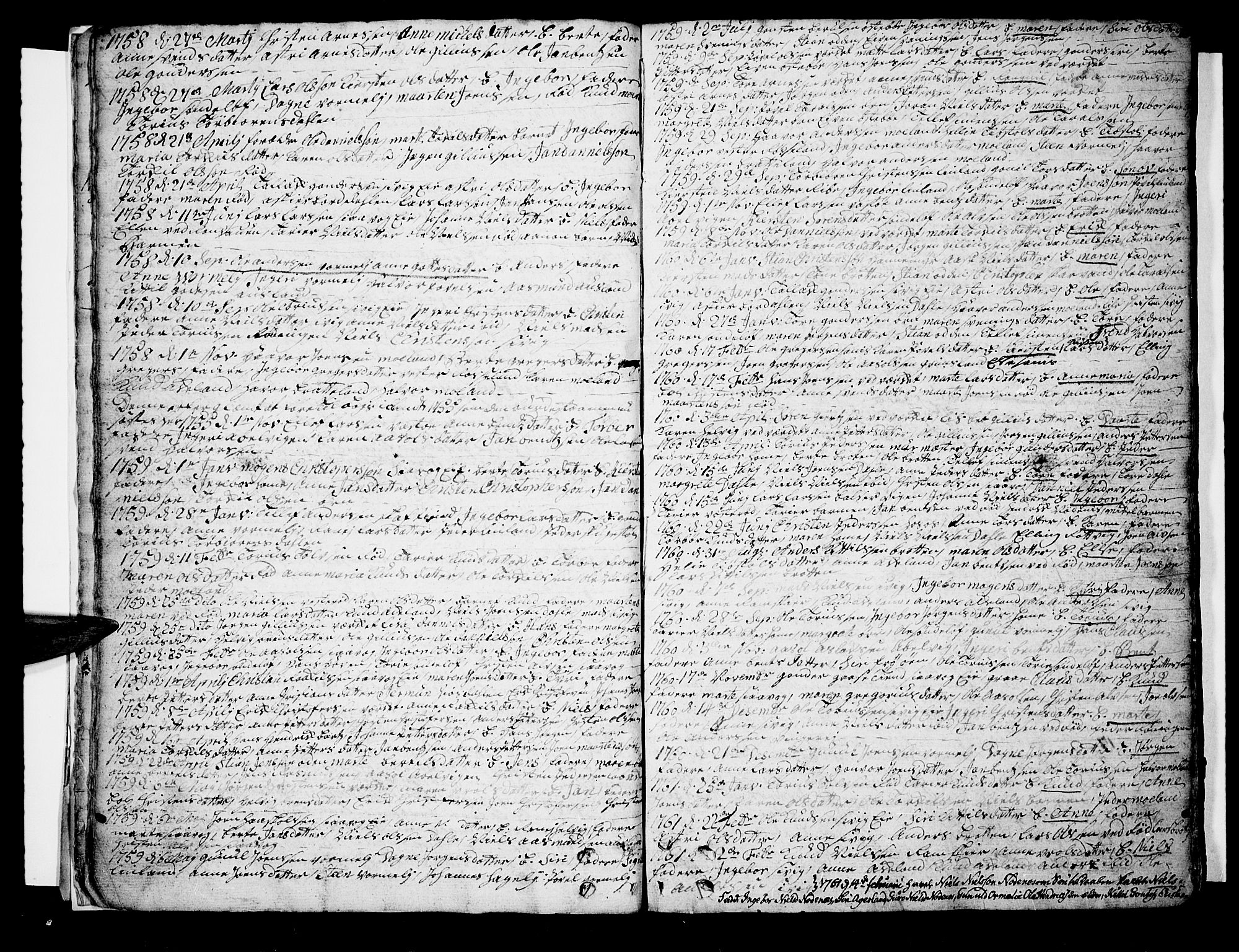 Søndeled sokneprestkontor, AV/SAK-1111-0038/F/Fb/L0001: Klokkerbok nr. B 1, 1746-1816, s. 15
