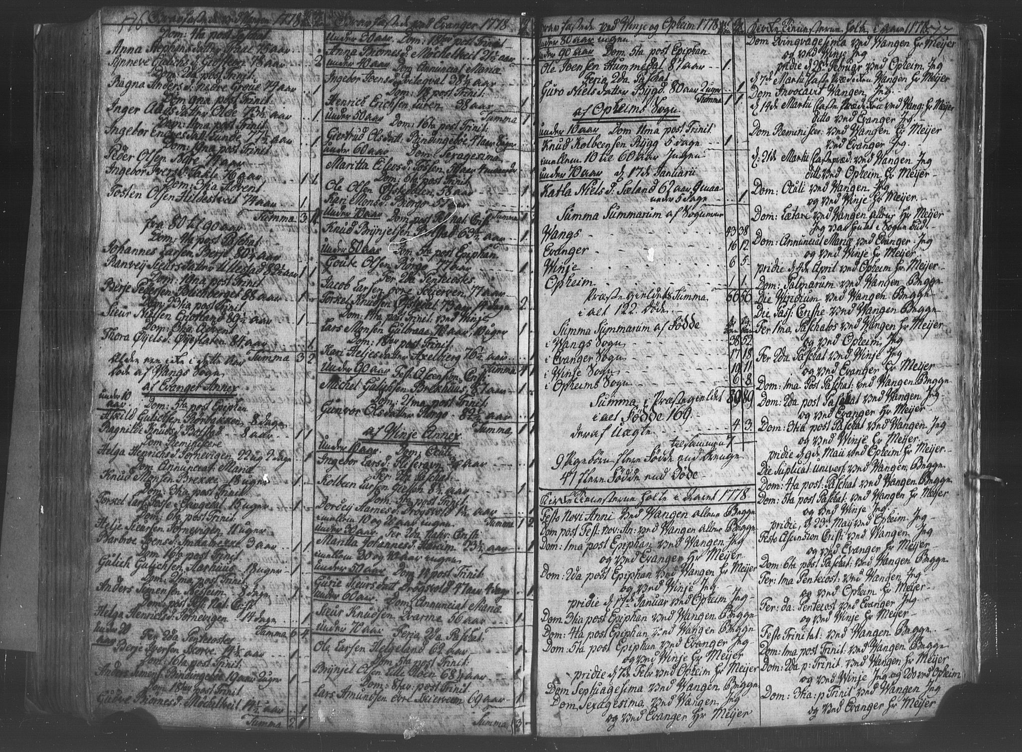 Voss sokneprestembete, SAB/A-79001/H/Haa: Ministerialbok nr. A 8, 1752-1780, s. 516-517