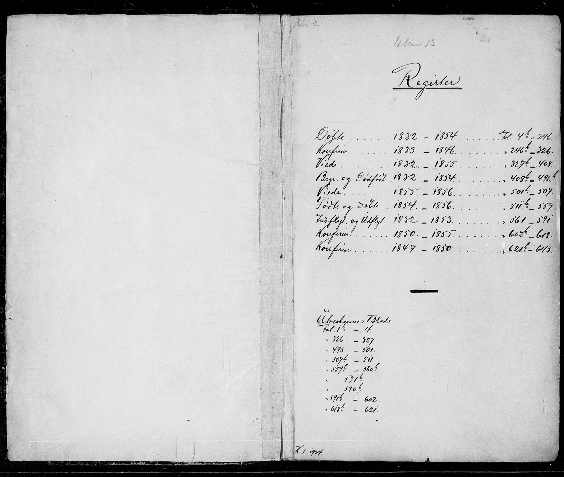 Eiker kirkebøker, SAKO/A-4/G/Ga/L0002: Klokkerbok nr. I 2, 1832-1856