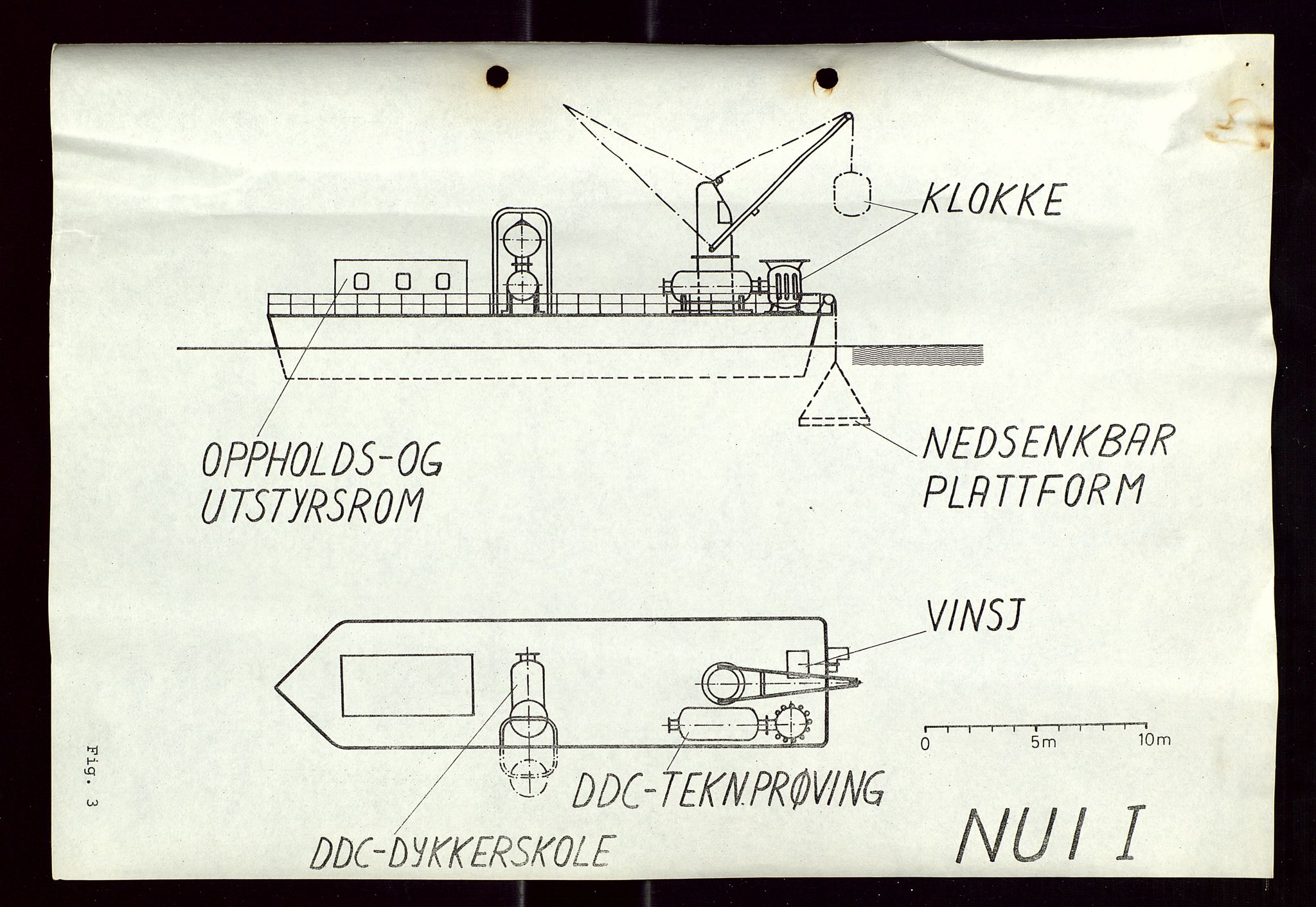 Industridepartementet, Oljekontoret, AV/SAST-A-101348/Di/L0005: DWP, 761 forskning/teknologi, 2 prot. DWP feasibility study, 1972-1975, s. 193