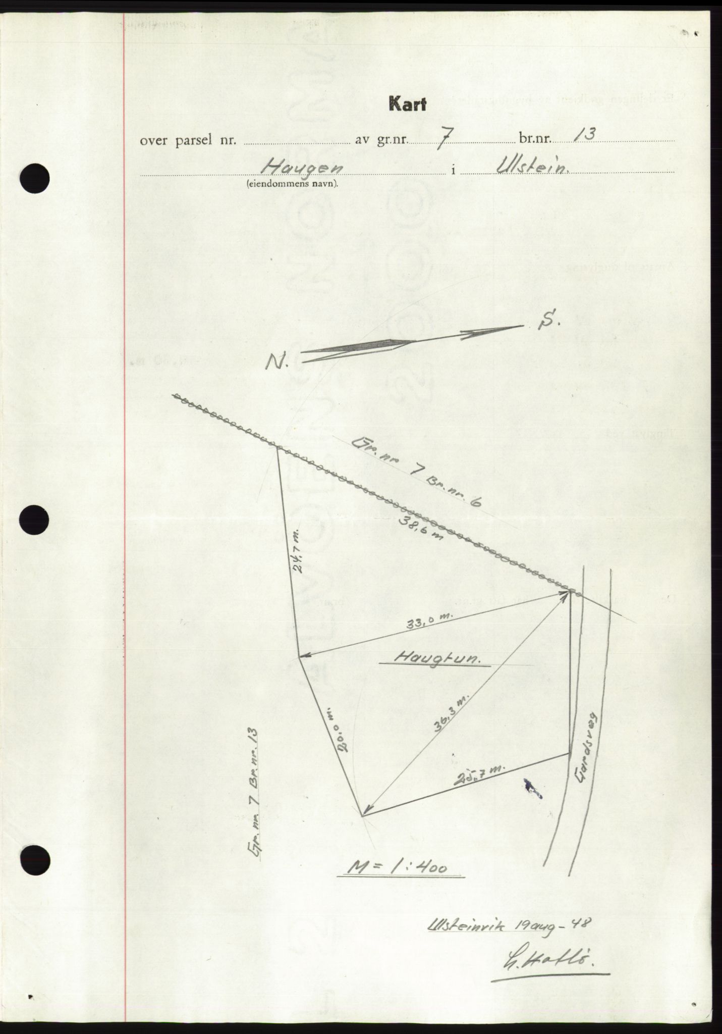 Søre Sunnmøre sorenskriveri, AV/SAT-A-4122/1/2/2C/L0082: Pantebok nr. 8A, 1948-1948, Dagboknr: 1215/1948