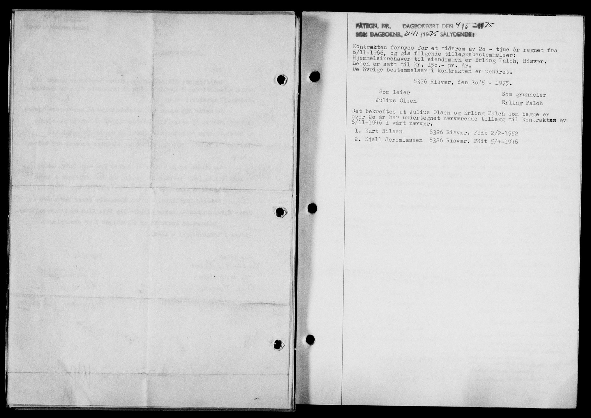 Lofoten sorenskriveri, SAT/A-0017/1/2/2C/L0015a: Pantebok nr. 15a, 1946-1947, Dagboknr: 571/1947