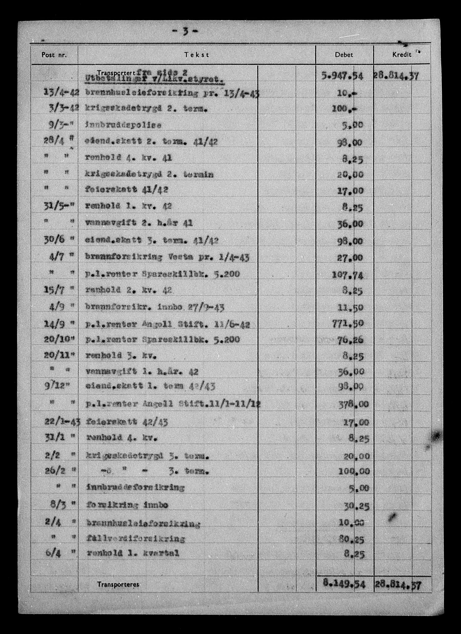 Justisdepartementet, Tilbakeføringskontoret for inndratte formuer, AV/RA-S-1564/H/Hc/Hca/L0905: --, 1945-1947, s. 8