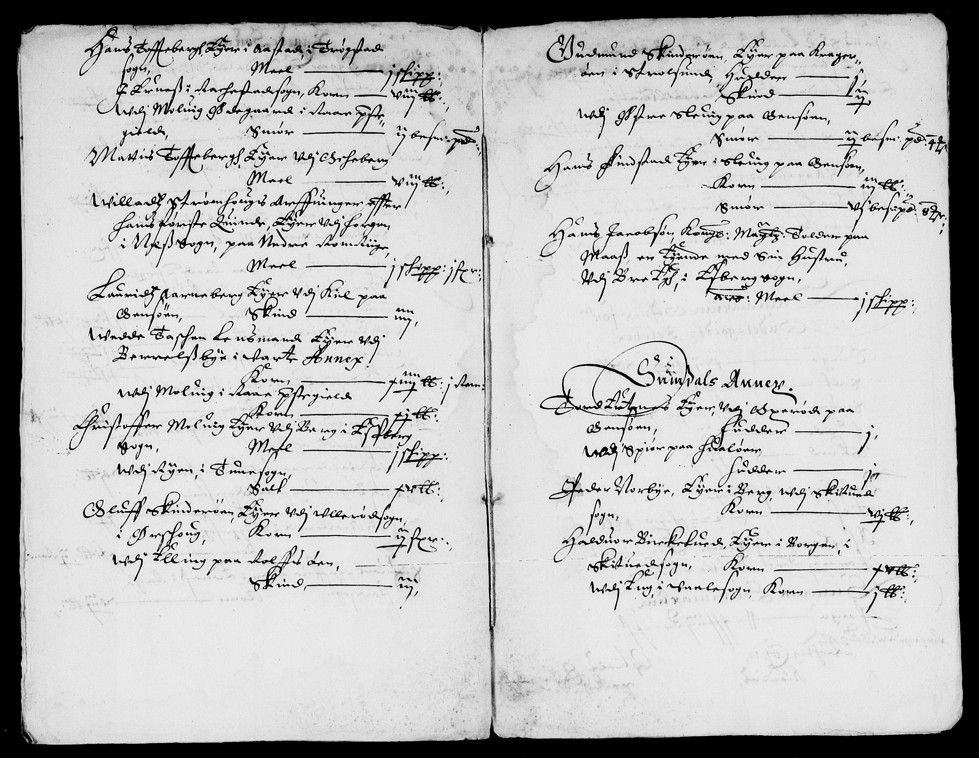 Rentekammeret inntil 1814, Reviderte regnskaper, Lensregnskaper, AV/RA-EA-5023/R/Rb/Rba/L0238: Akershus len, 1656-1657