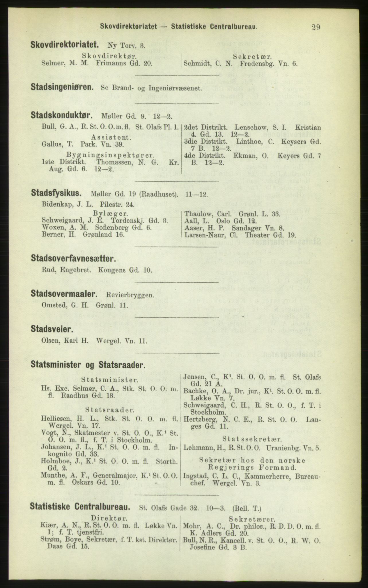 Kristiania/Oslo adressebok, PUBL/-, 1883, s. 29