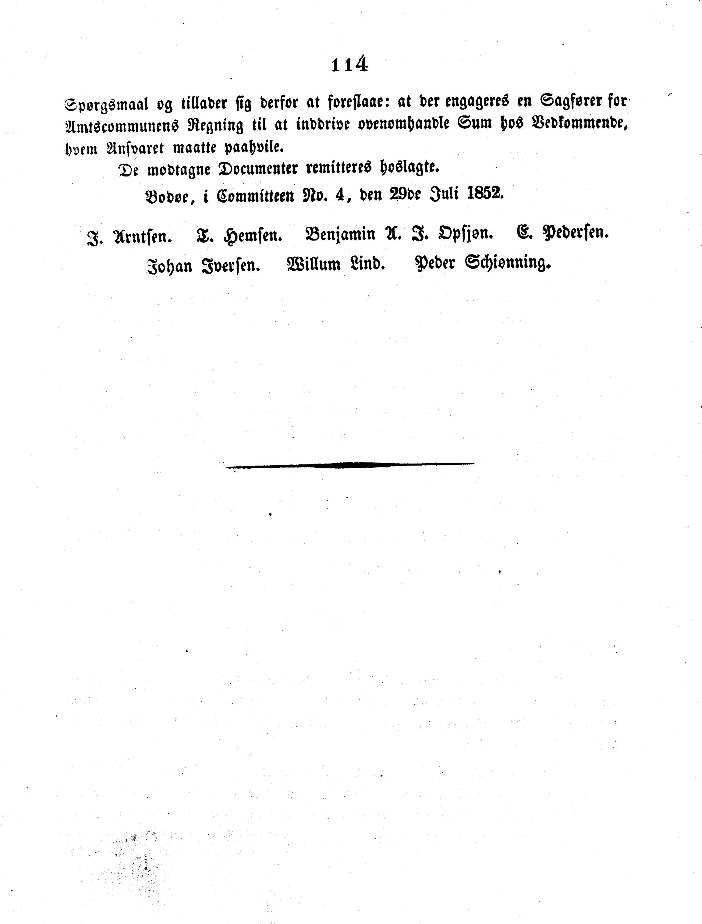 Nordland Fylkeskommune. Fylkestinget, AIN/NFK-17/176/A/Ac/L0003: Fylkestingsforhandlinger 1850-1860, 1850-1860