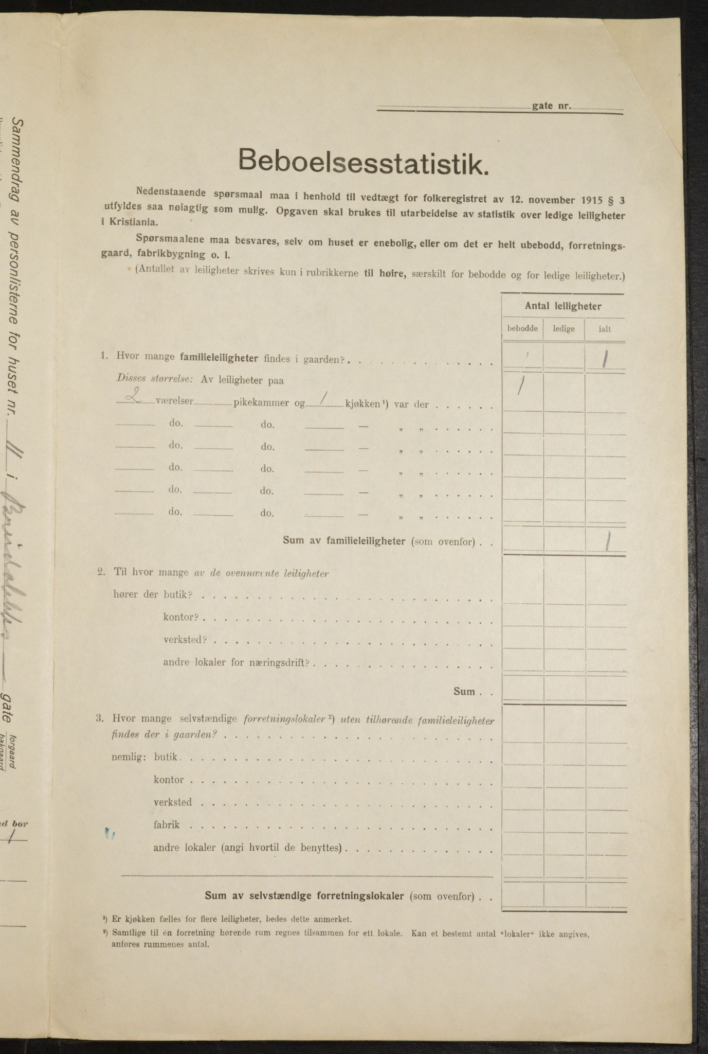 OBA, Kommunal folketelling 1.2.1916 for Kristiania, 1916, s. 8208