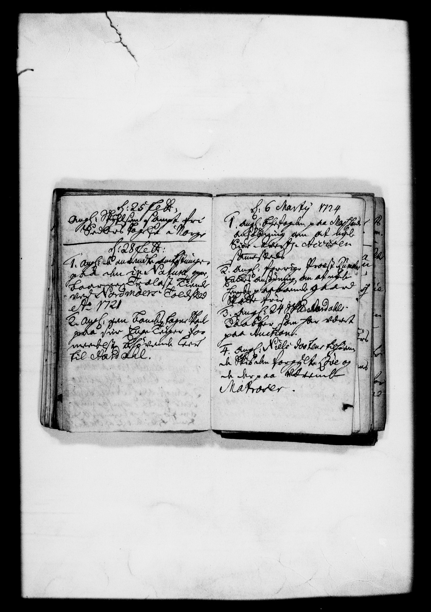Rentekammeret, Kammerkanselliet, RA/EA-3111/G/Gf/Gfb/L0001: Register til norske relasjons- og resolusjonsprotokoller (merket RK 52.96), 1720-1749, s. 43