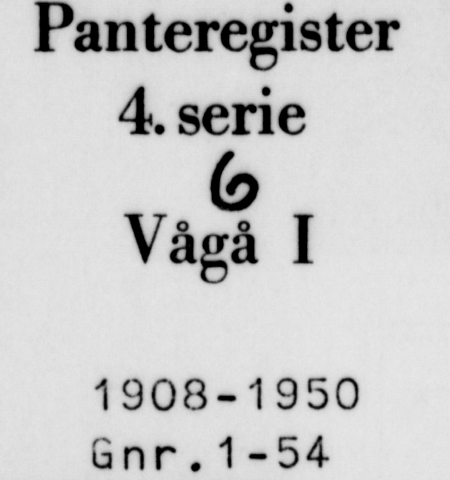 Nord-Gudbrandsdal tingrett, SAH/TING-002/H/Ha/Had/L0006: Panteregister nr. 6, 1908-1950