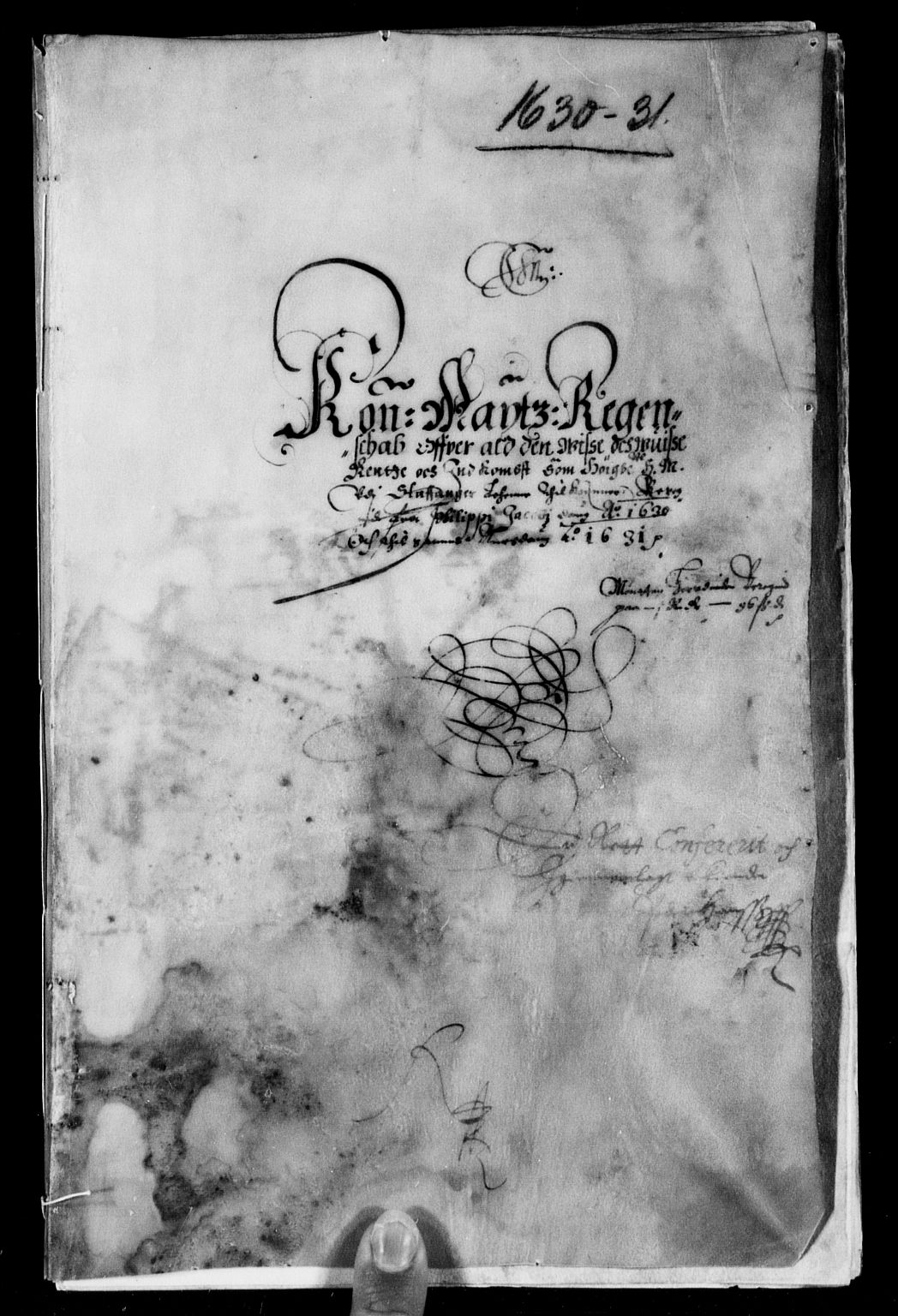 Rentekammeret inntil 1814, Reviderte regnskaper, Lensregnskaper, RA/EA-5023/R/Rb/Rbs/L0015: Stavanger len, 1630-1632