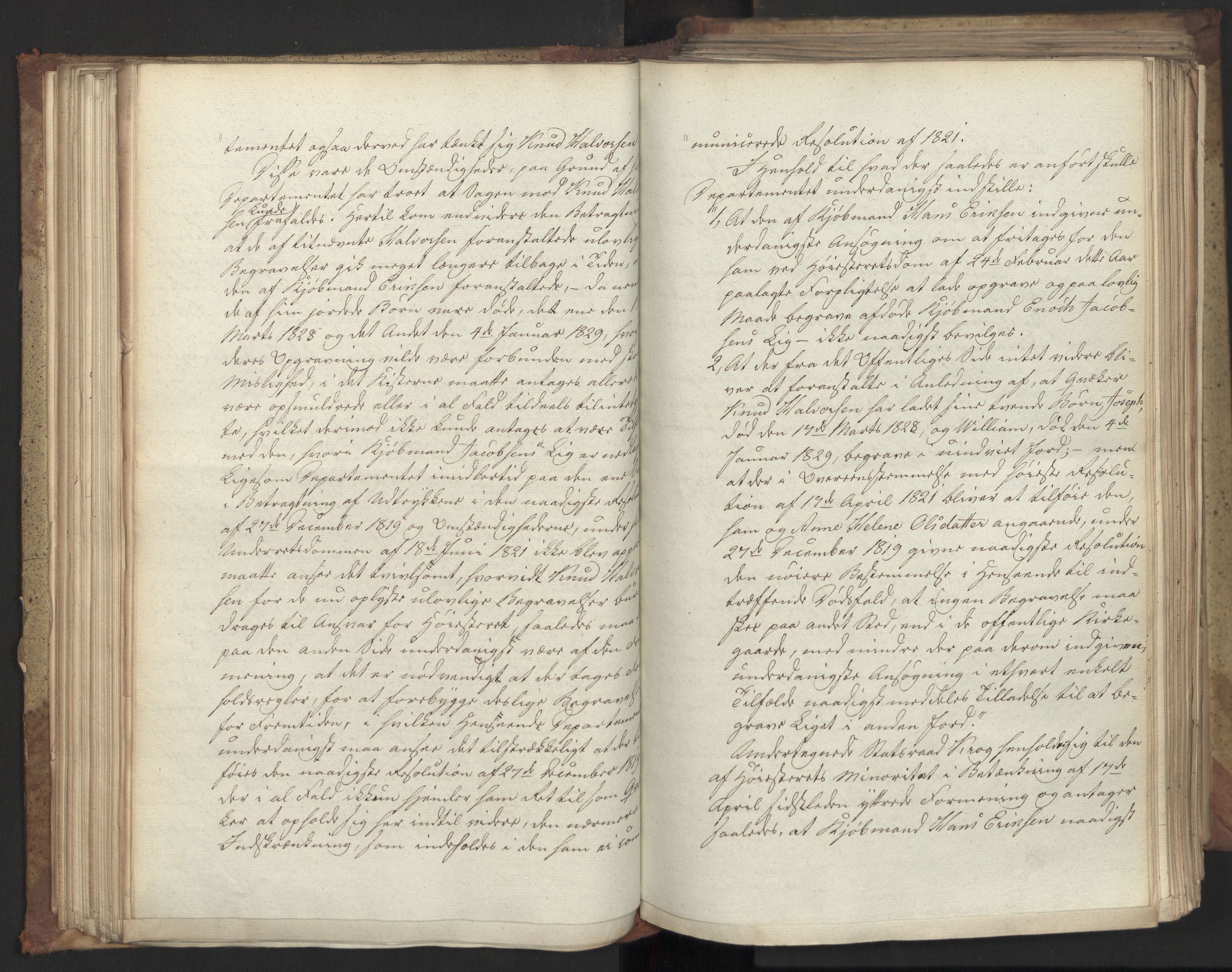 Statsrådsavdelingen i Stockholm, AV/RA-S-1003/D/Da/L0078: Regjeringsinnstillinger nr. 2260-2399, 1832, s. 100