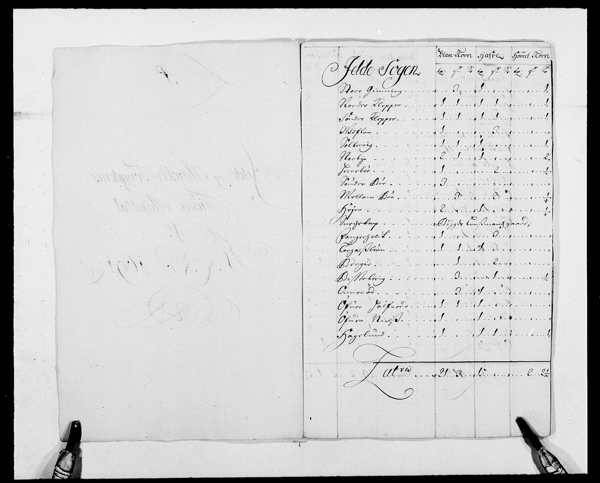 Rentekammeret inntil 1814, Reviderte regnskaper, Fogderegnskap, AV/RA-EA-4092/R01/L0010: Fogderegnskap Idd og Marker, 1690-1691, s. 317