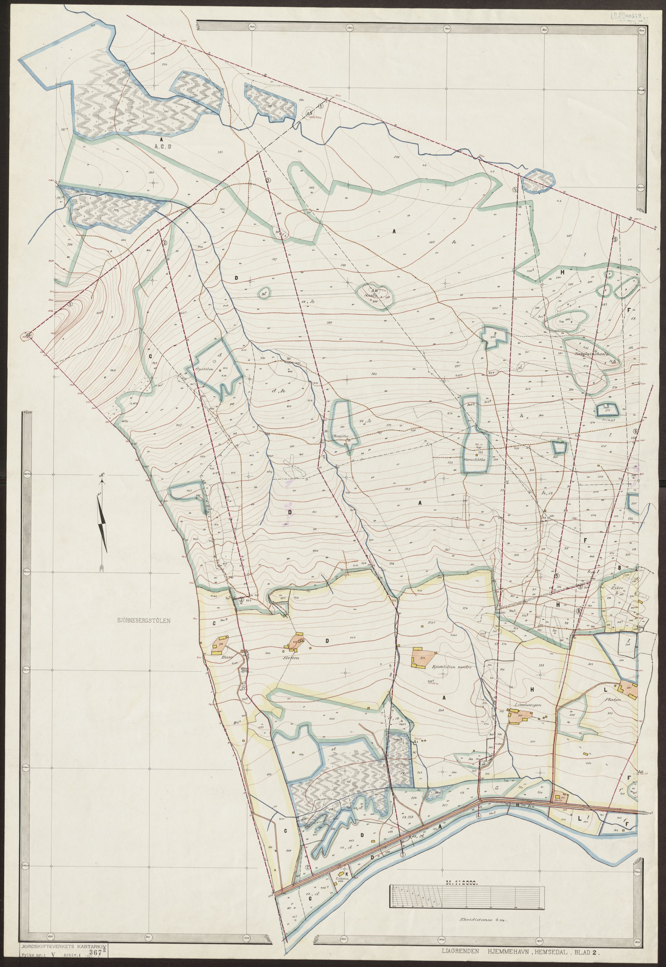 Jordskifteverkets kartarkiv, RA/S-3929/T, 1859-1988, s. 517