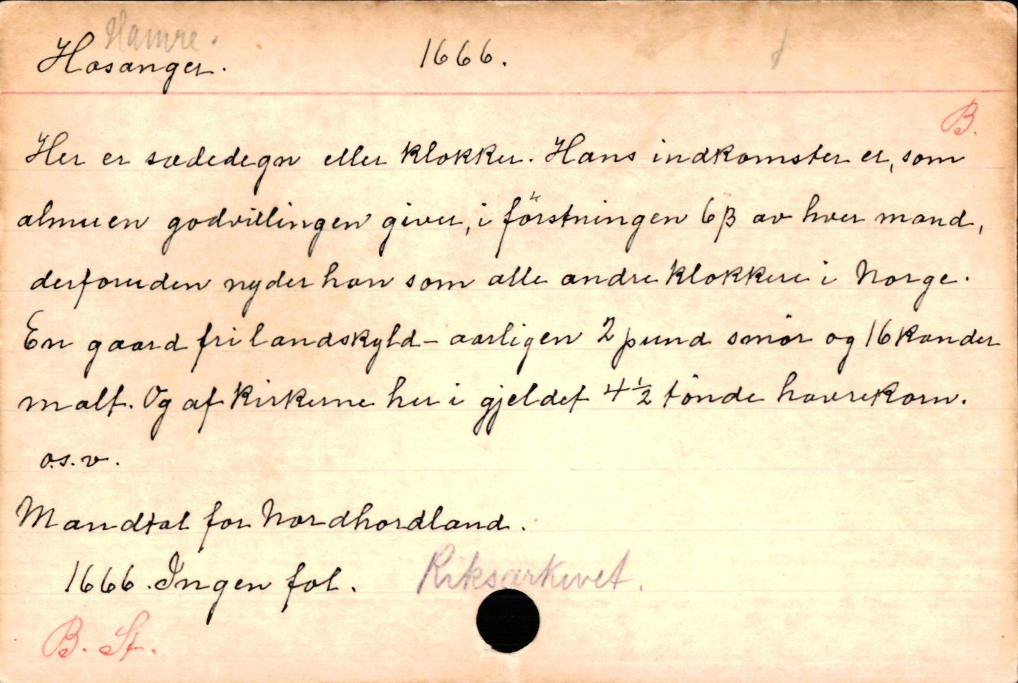 Haugen, Johannes - lærer, AV/SAB-SAB/PA-0036/01/L0001: Om klokkere og lærere, 1521-1904, s. 4660