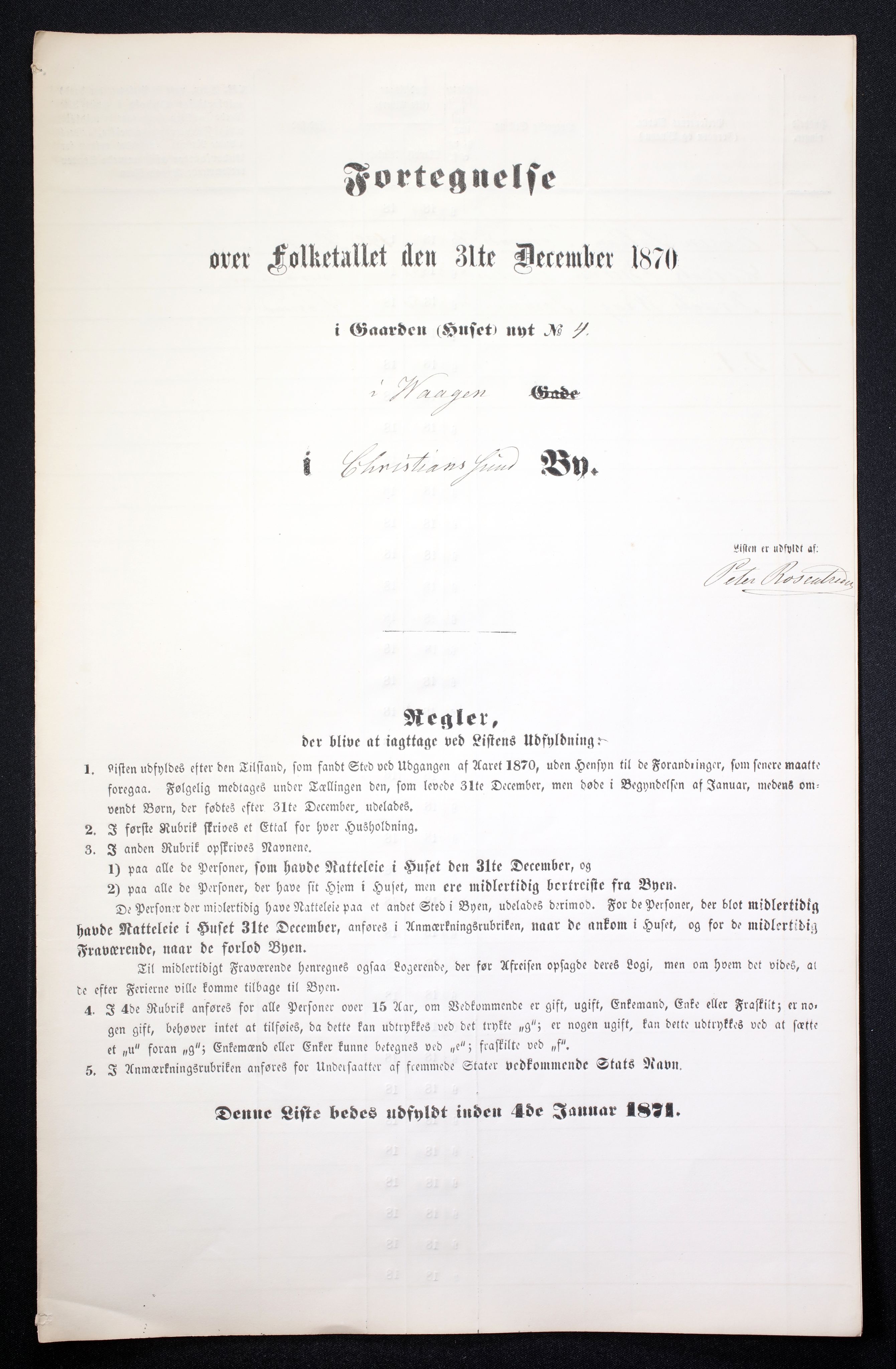 RA, Folketelling 1870 for 1503 Kristiansund kjøpstad, 1870, s. 7