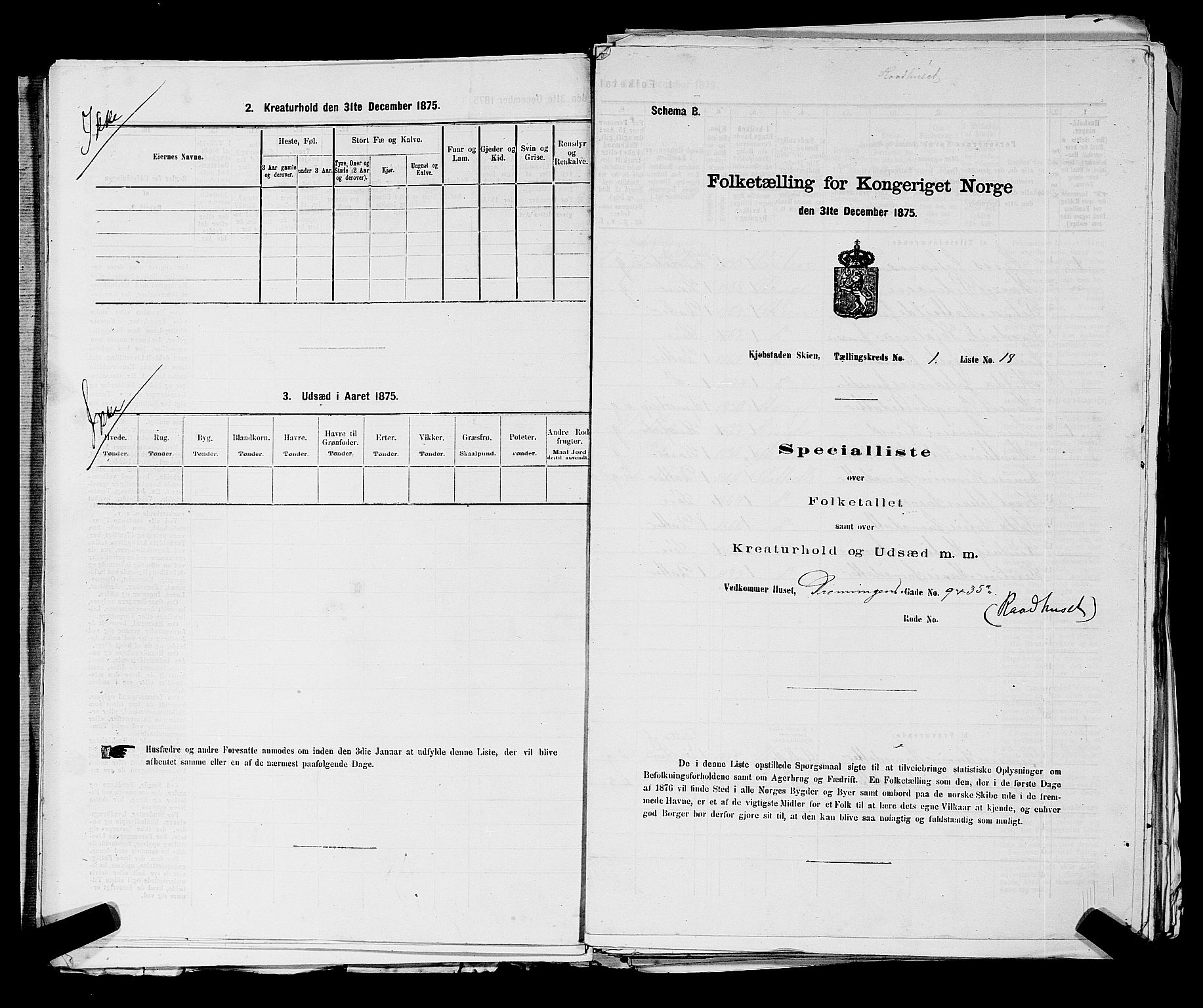 SAKO, Folketelling 1875 for 0806P Skien prestegjeld, 1875, s. 68