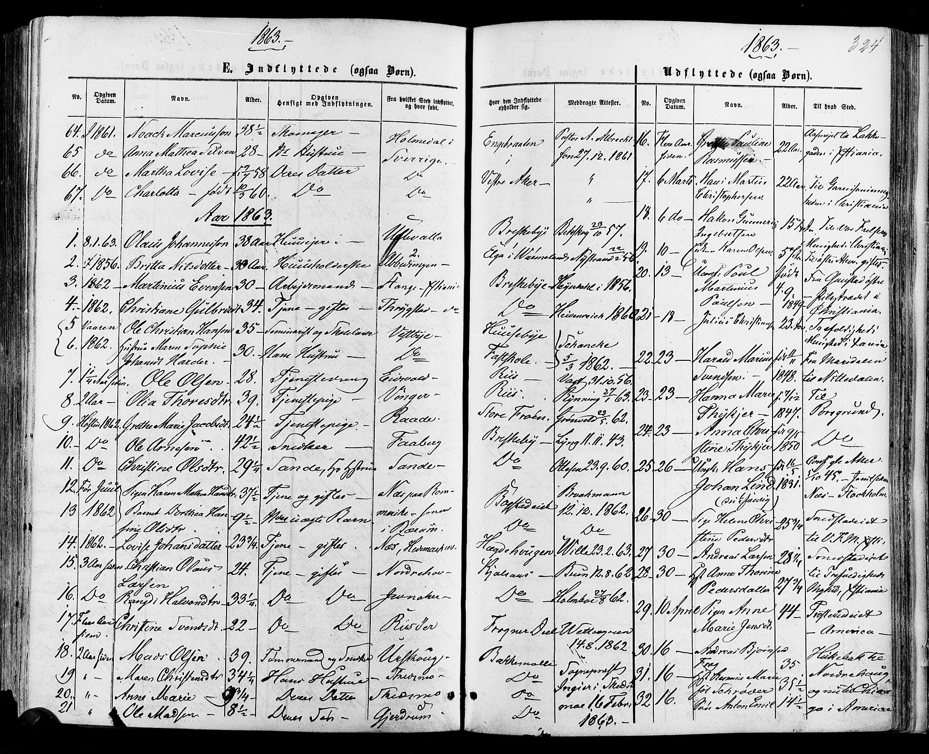 Vestre Aker prestekontor Kirkebøker, AV/SAO-A-10025/F/Fa/L0005: Ministerialbok nr. 5, 1859-1877, s. 324