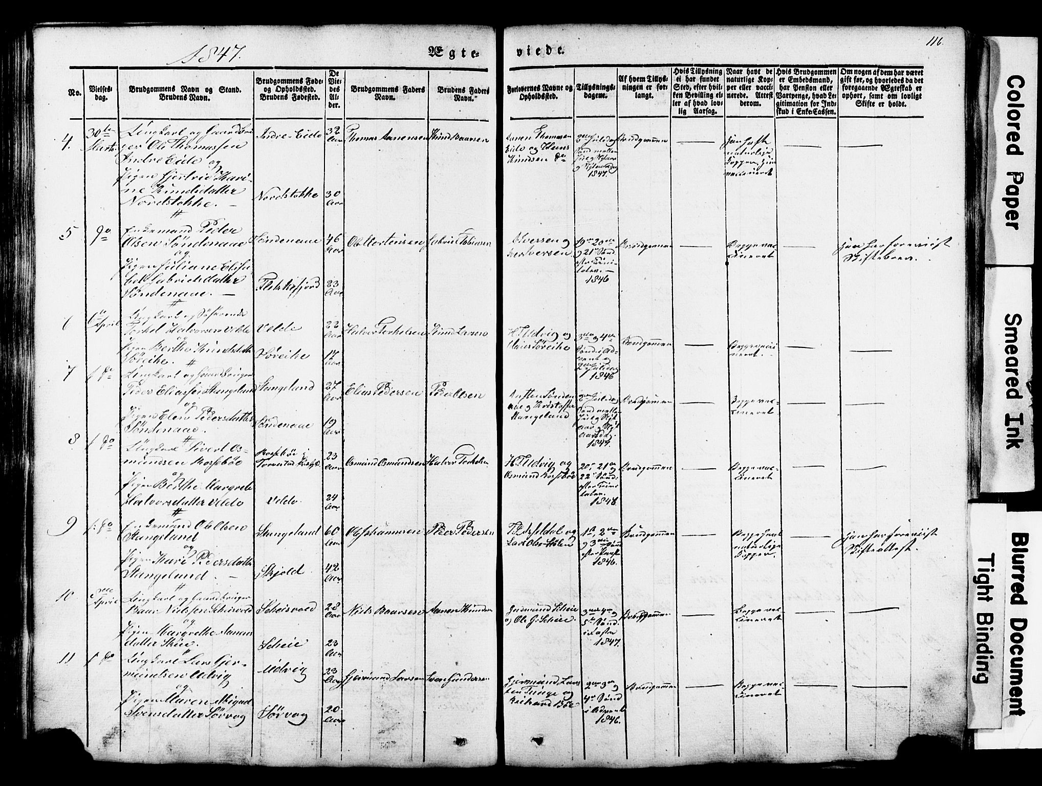 Avaldsnes sokneprestkontor, SAST/A -101851/H/Ha/Haa/L0007: Ministerialbok nr. A 7, 1841-1853, s. 116